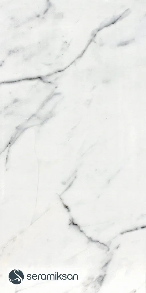 60*120 CALACATA MARMI WHITE SOFT TOUCH görsel 4