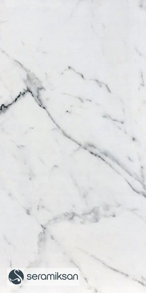 60*120 CALACATA MARMI WHITE SOFT TOUCH görsel 6