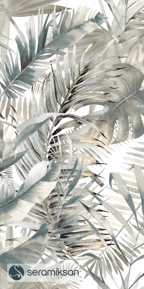 60*120 TROPICAL YEŞİL - BEYAZ