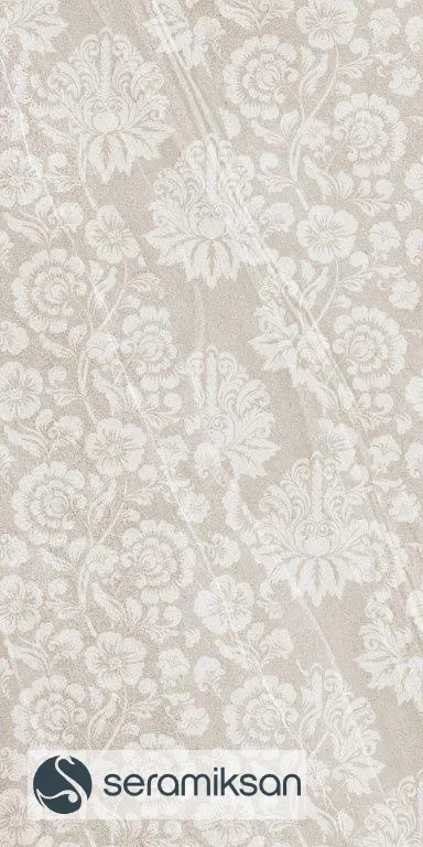 60*120 LECCE DAMASK MOTİF BEJ