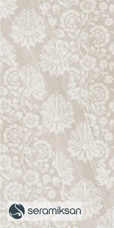60*120 LECCE DAMASK MOTİF BEJ