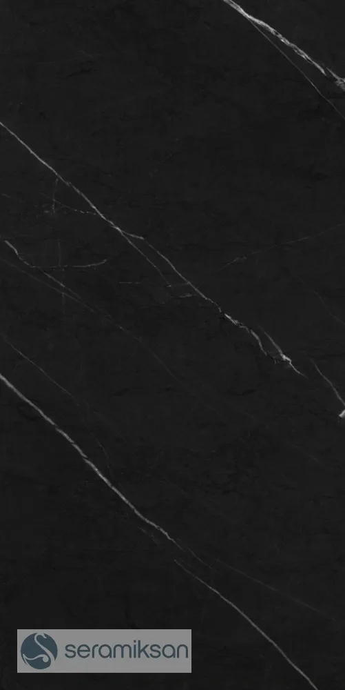 60*120 NAT. BLACK MARBLE görsel 2