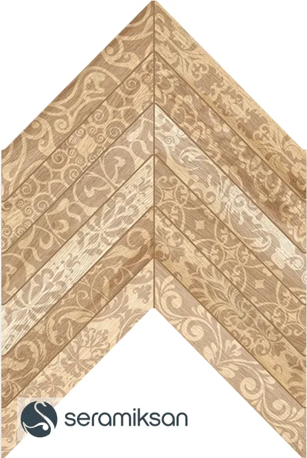 40*60 CLASSIC WOOD AÇIK FLORAL MOTİF