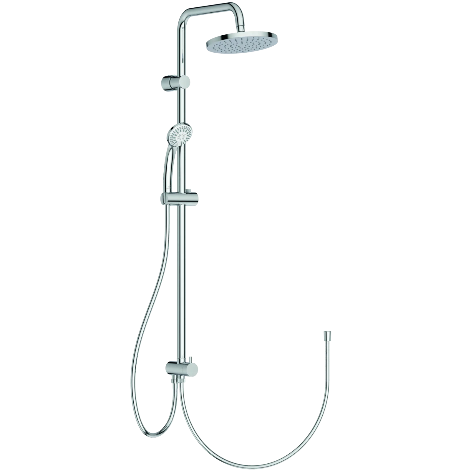 Aplike Duş Bataryası Dahil Duş Sistemi 480.5x1049 mm, 11.0 l/min (3 bar)