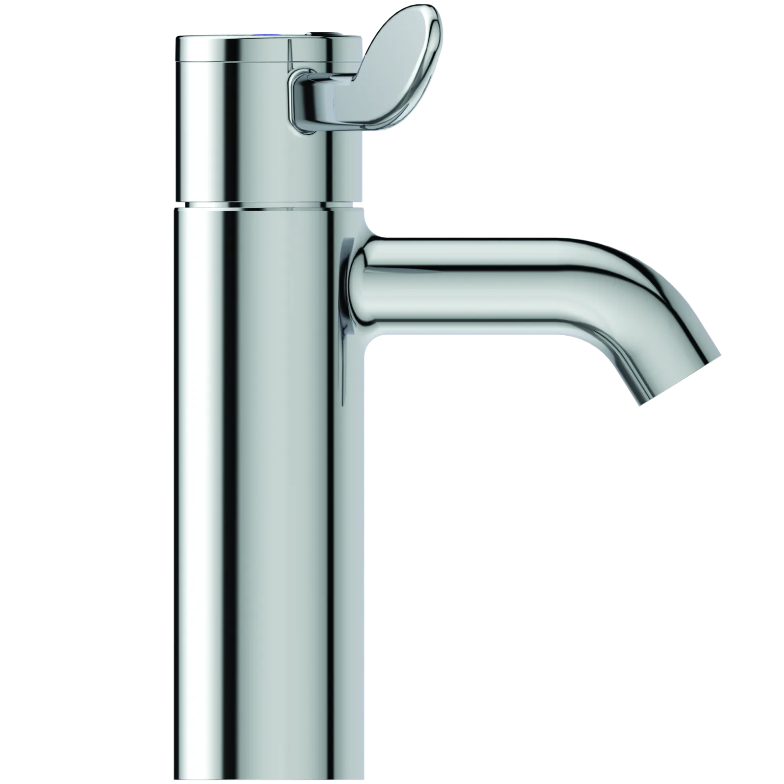 Lavabo Bataryası 136x146x207 mm, 110 mm çıkış ucu projeksiyonu, 11 l/min (3 bar), sifon kumandasız görsel 2
