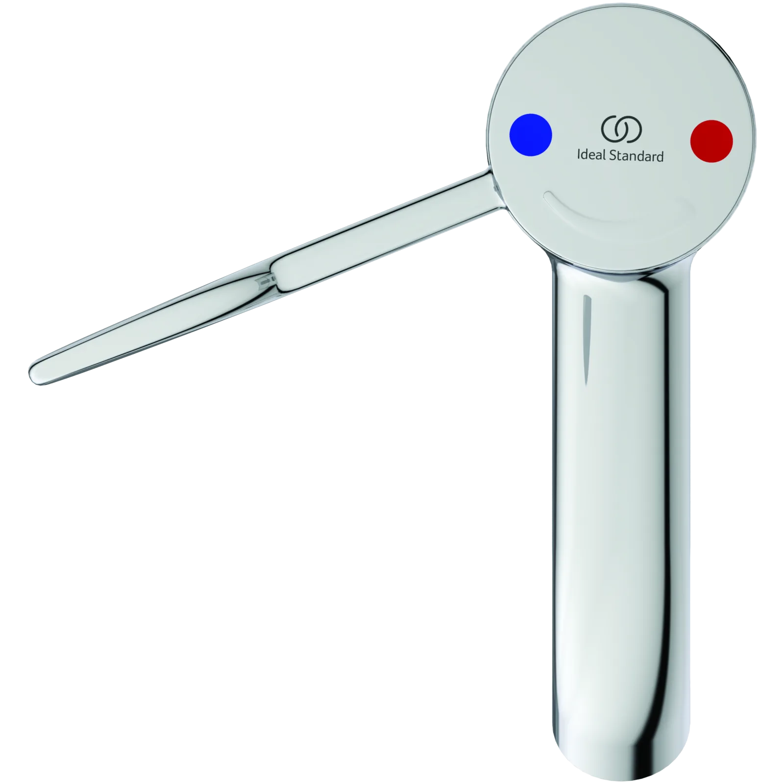 Lavabo Bataryası 136x146x207 mm, 110 mm çıkış ucu projeksiyonu, 11 l/min (3 bar), sifon kumandasız görsel 3
