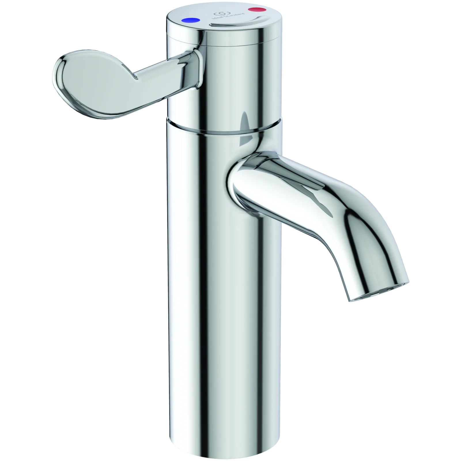 Lavabo Bataryası 136x146x207 mm, 110 mm çıkış ucu projeksiyonu, 11 l/min (3 bar), sifon kumandasız