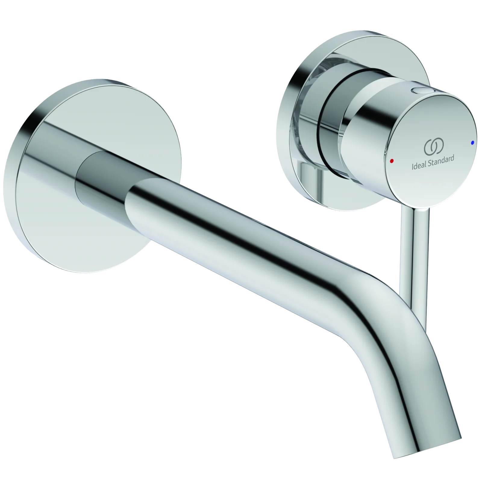 Duvara Monte Lavabo Armatürü 175x189x116.5 mm, 180 mm çıkış ucu projeksiyonu, Kit 1 required (A1313), 3.8 l/min (3 bar), sifon kumandasız