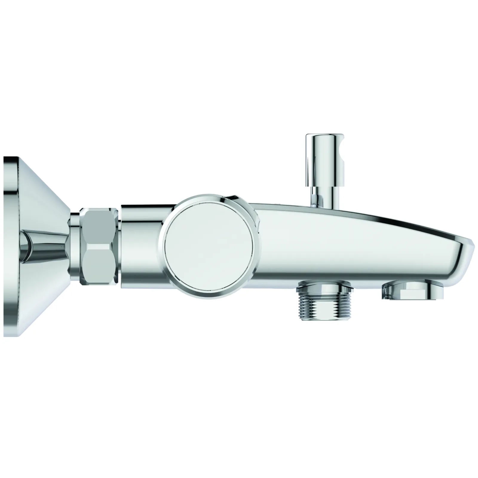 Aplike Banyo ve Duş Bataryası 315x183x80 mm, 158 mm çıkış ucu projeksiyonu, 20.0 l/min (3 bar) görsel 3
