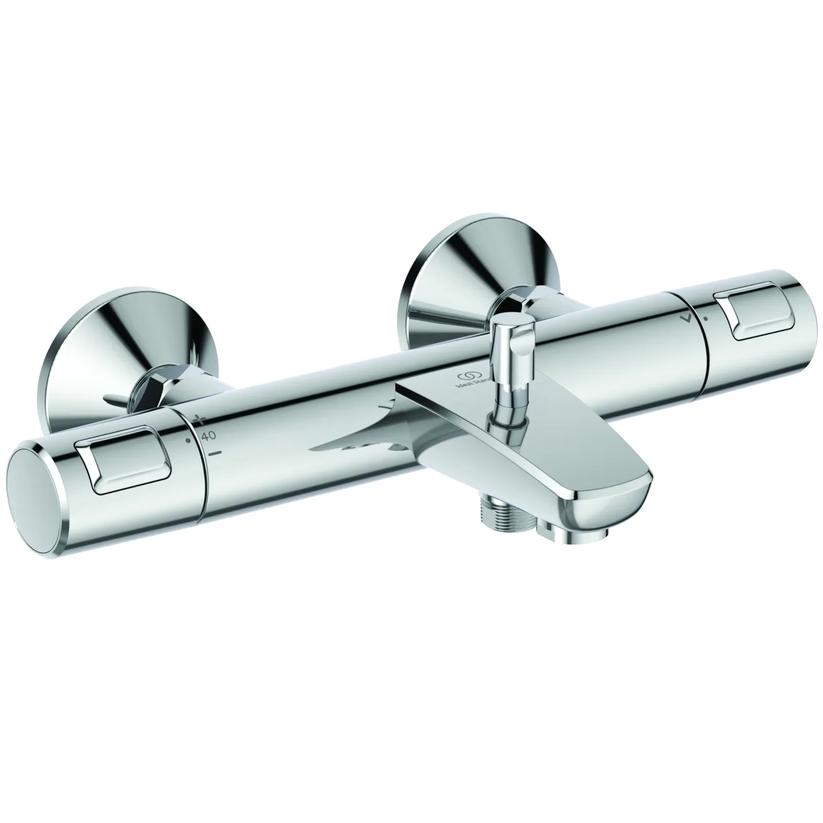 Aplike Banyo ve Duş Bataryası 315x183x80 mm, 158 mm çıkış ucu projeksiyonu, 20.0 l/min (3 bar)