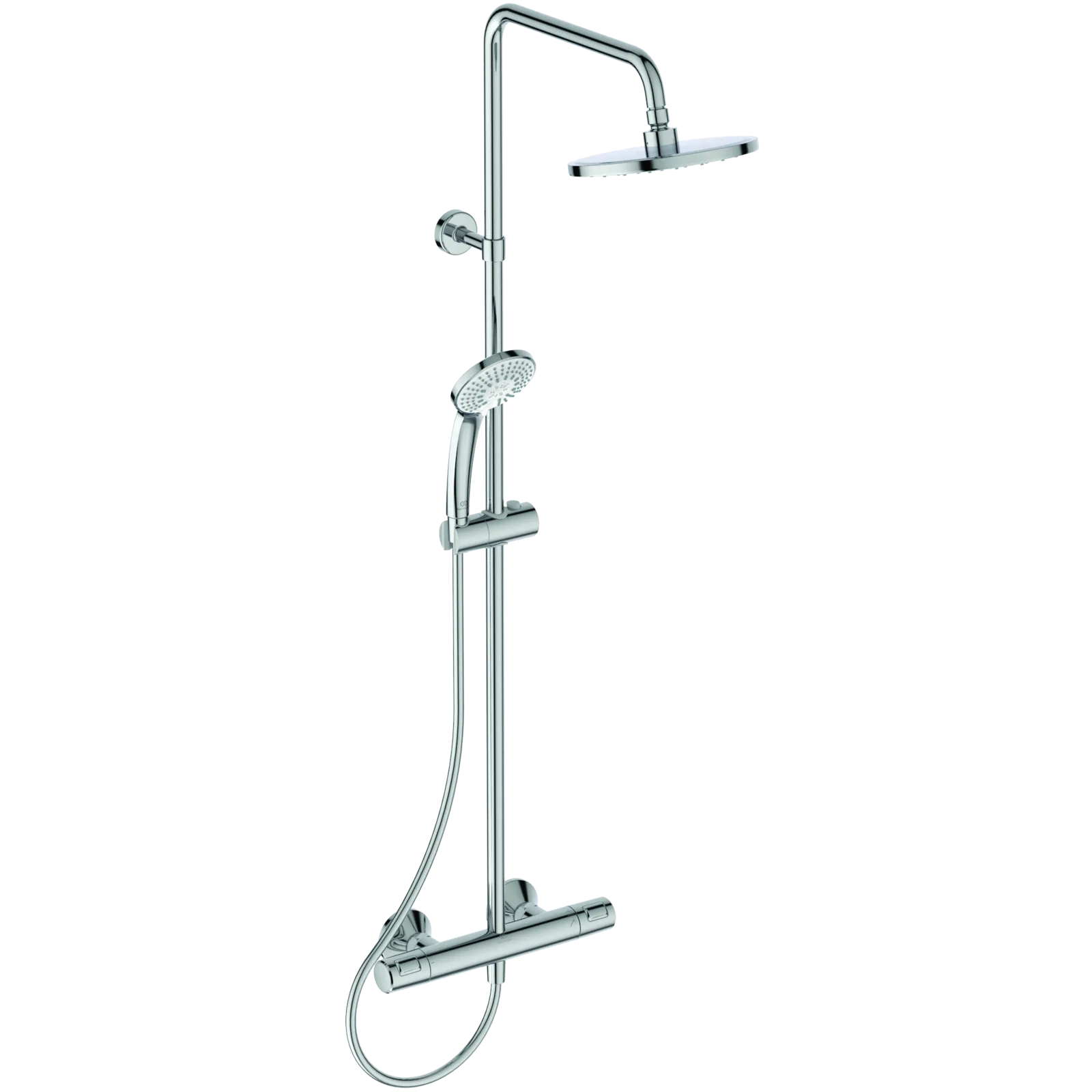 Aplike Duş Bataryası Dahil Duş Sistemi 315x492.5x1117 mm, 12.0 l/min (3 bar)