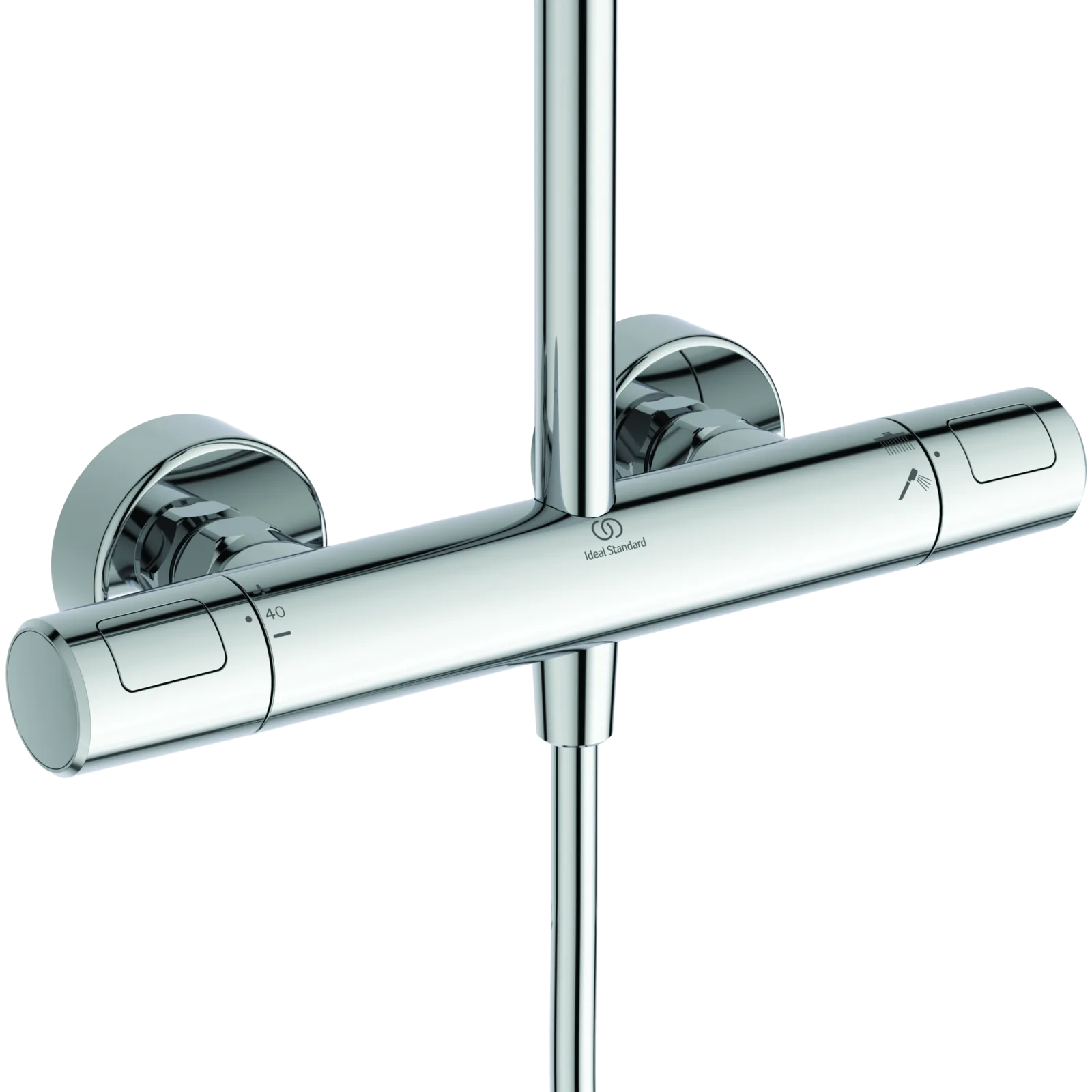 Aplike Duş Bataryası Dahil Duş Sistemi 315x531.5x1117 mm, 12.0 l/min (3 bar)