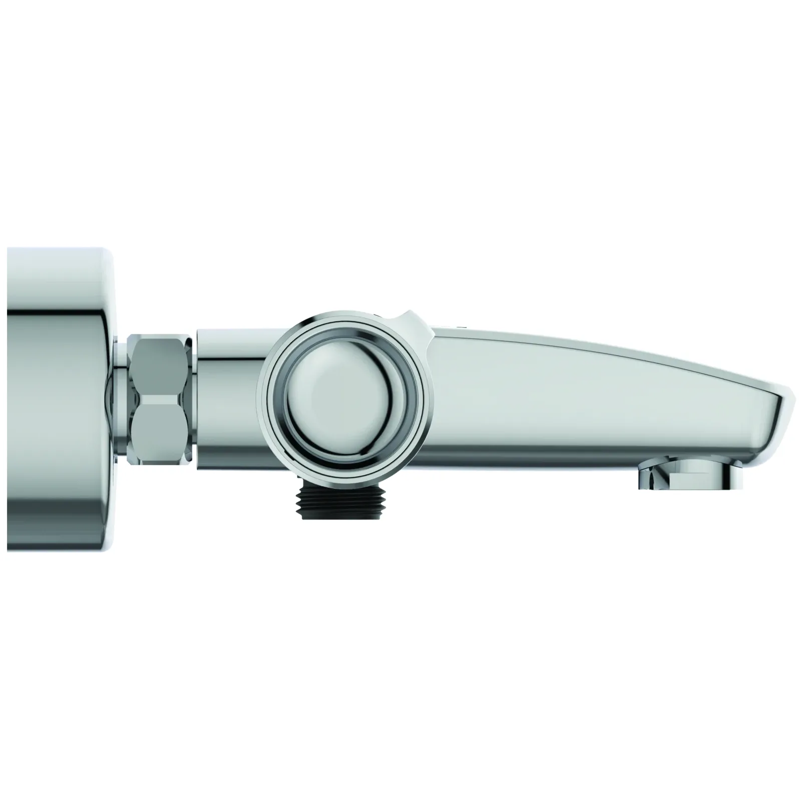 Aplike Banyo ve Duş Bataryası 325x185x70 mm, 161 mm çıkış ucu projeksiyonu, 22.0 l/min (3 bar)