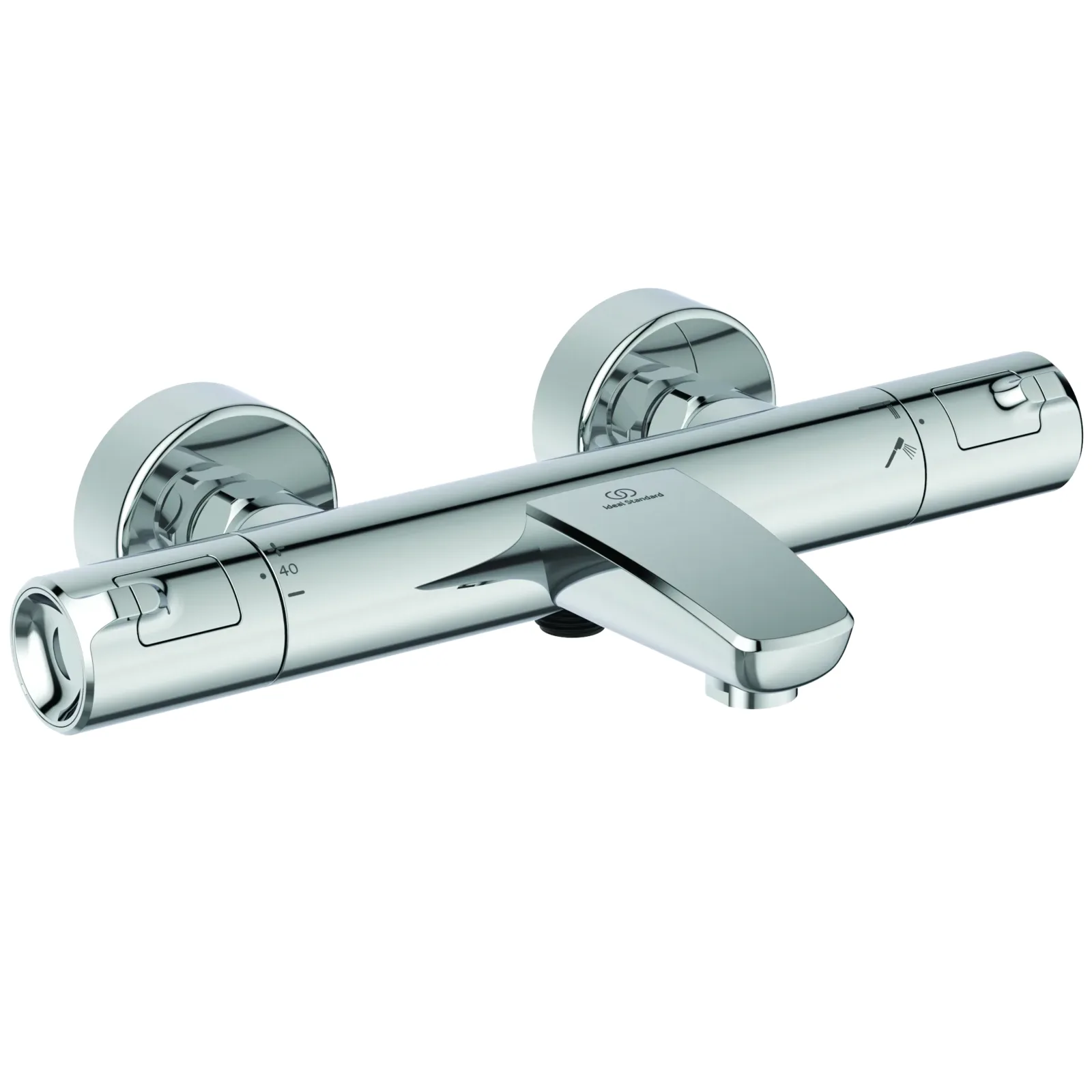 Aplike Banyo ve Duş Bataryası 325x185x70 mm, 161 mm çıkış ucu projeksiyonu, 22.0 l/min (3 bar)