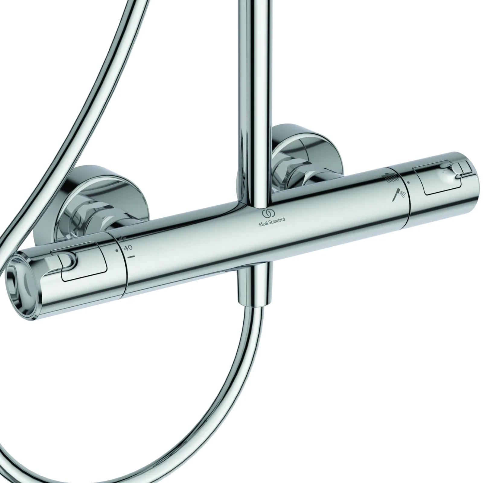 Aplike Duş Bataryası Dahil Duş Sistemi 325x493.5x1117 mm, 12.0 l/min (3 bar) görsel 2