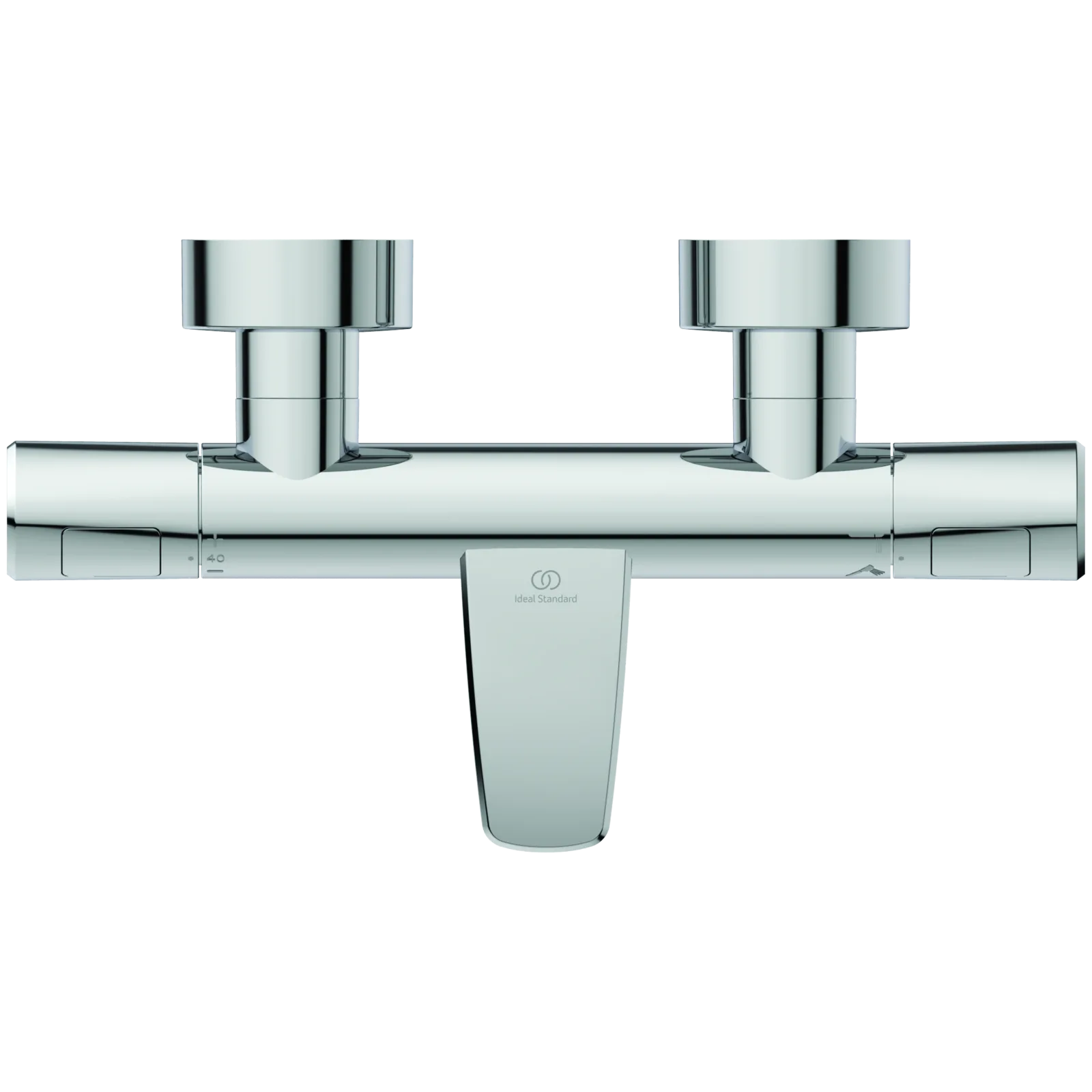 Aplike Banyo ve Duş Bataryası 325x185x70 mm, 161 mm çıkış ucu projeksiyonu, 22.0 l/min (3 bar)
