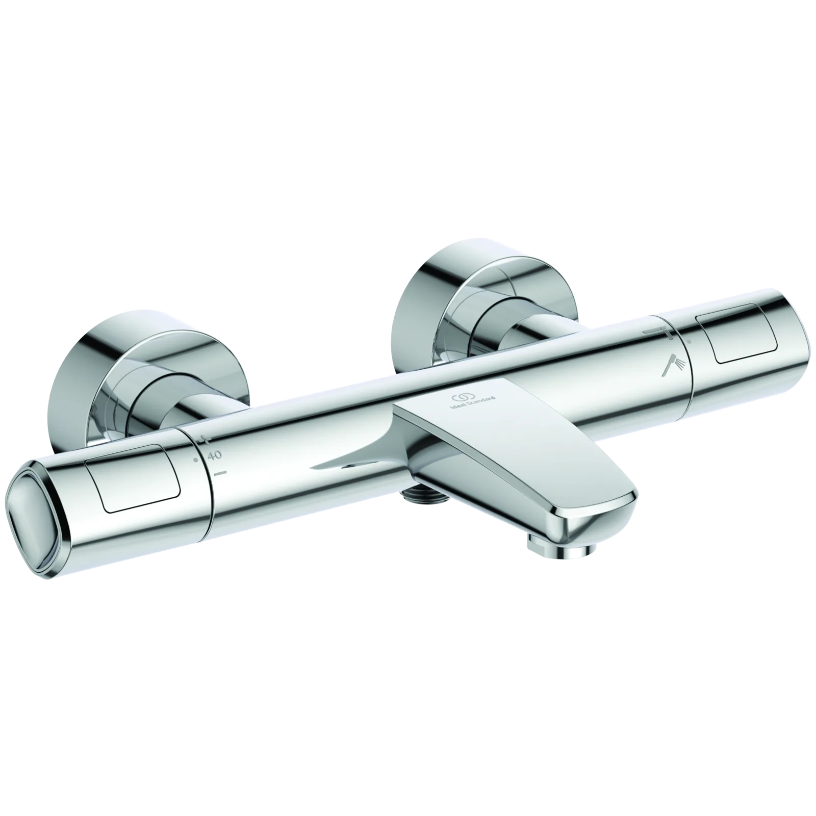 Aplike Banyo ve Duş Bataryası 325x185x70 mm, 161 mm çıkış ucu projeksiyonu, 22.0 l/min (3 bar)