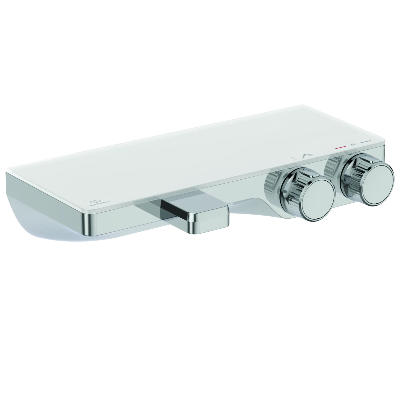 Çift Kontrollü Banyo Bataryası 314x170x75 mm, 155 mm çıkış ucu projeksiyonu, 23.0 l/min (3 bar)