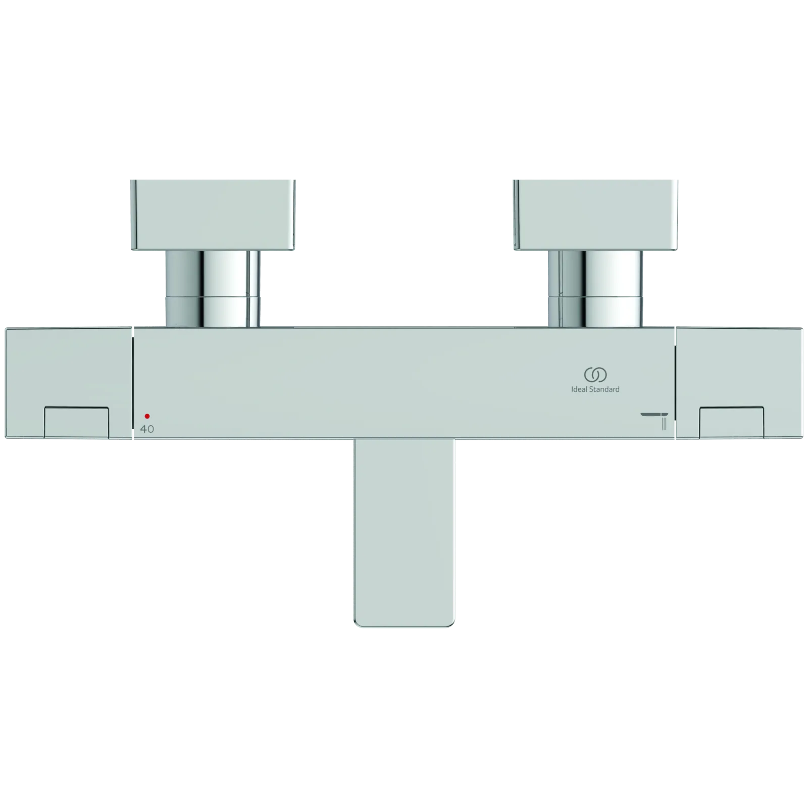 Aplike Banyo ve Duş Bataryası 313x176x65 mm, 161 mm çıkış ucu projeksiyonu, 22.0 l/min (3 bar) görsel 3