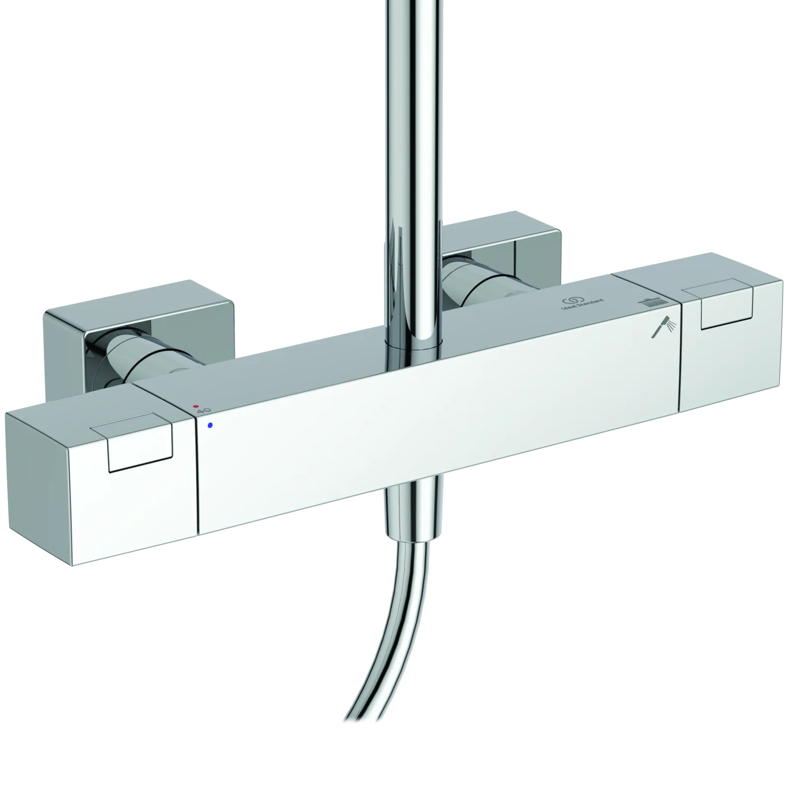 Aplike Duş Bataryası Dahil Duş Sistemi 313x491.5x1117 mm, 12.0 l/min (3 bar) görsel 2