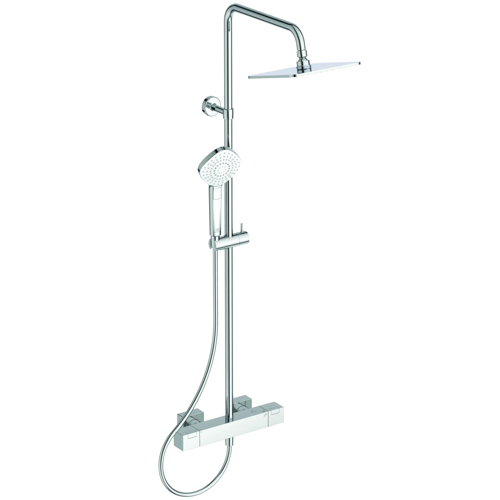 Aplike Duş Bataryası Dahil Duş Sistemi 313x491.5x1117 mm, 12.0 l/min (3 bar)