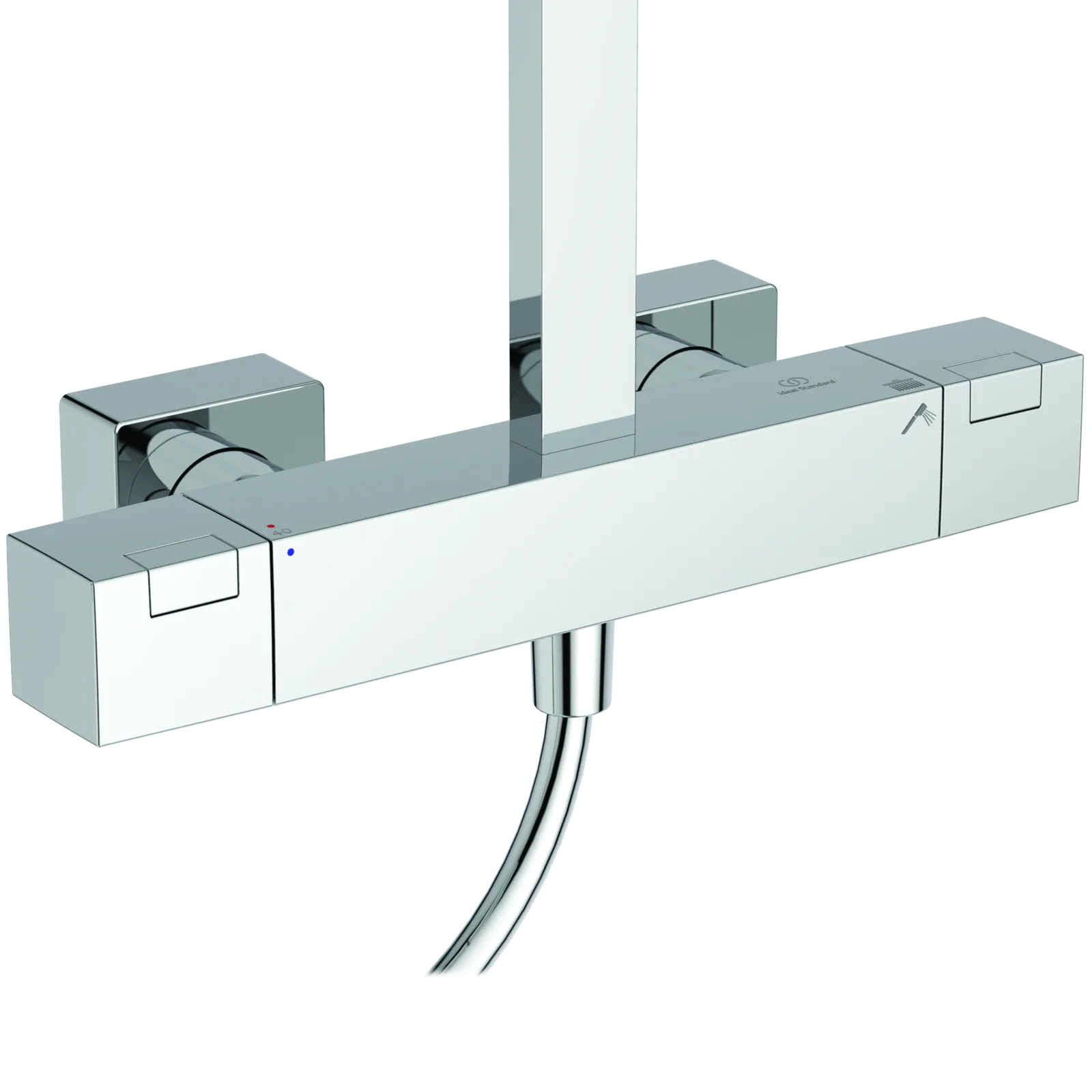 Aplike Duş Bataryası Dahil Duş Sistemi 313x611x1122 mm, 12.0 l/min (3 bar) görsel 3
