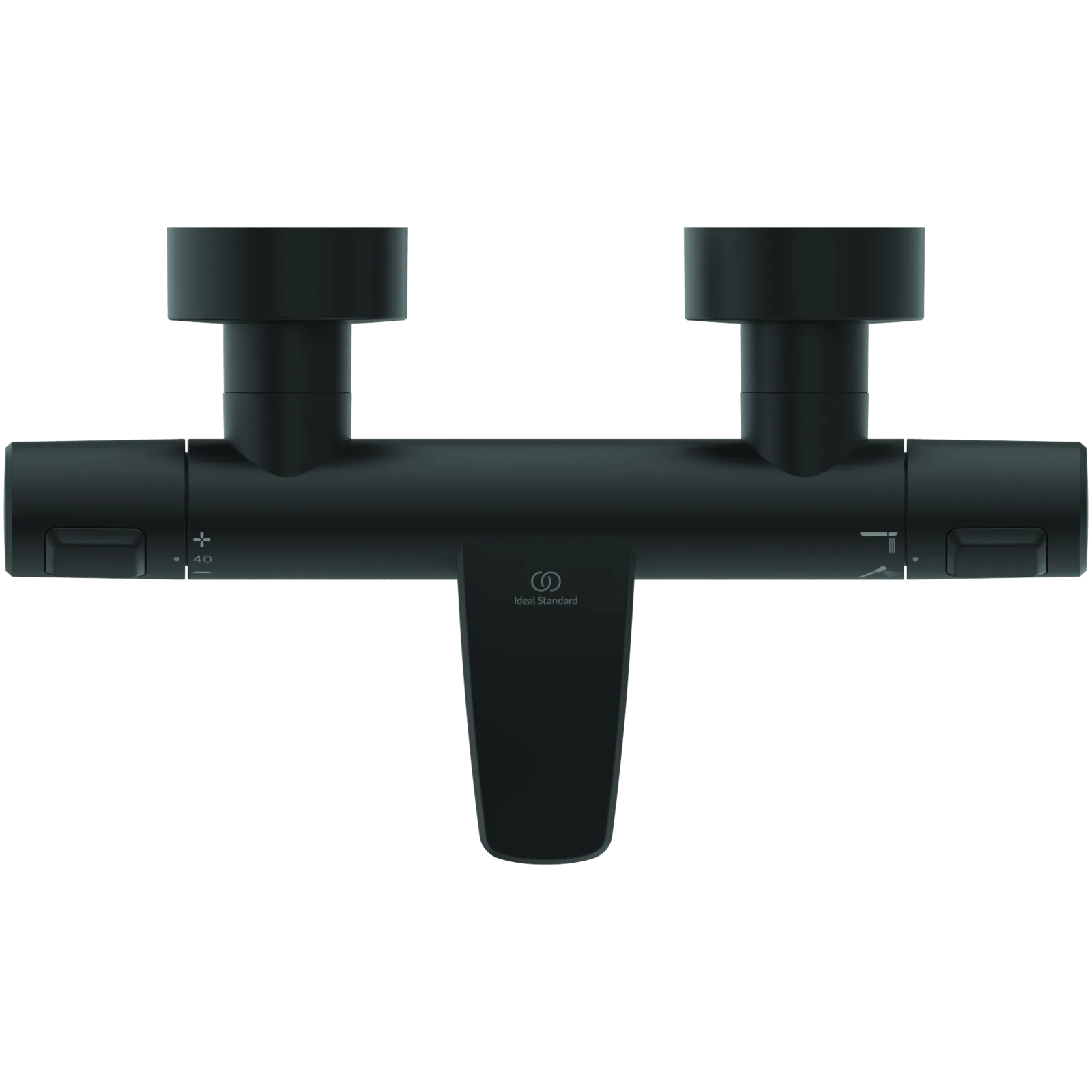 Aplike Banyo ve Duş Bataryası 315x185x70 mm, 161 mm çıkış ucu projeksiyonu, 22.0 l/min (3 bar) görsel 3