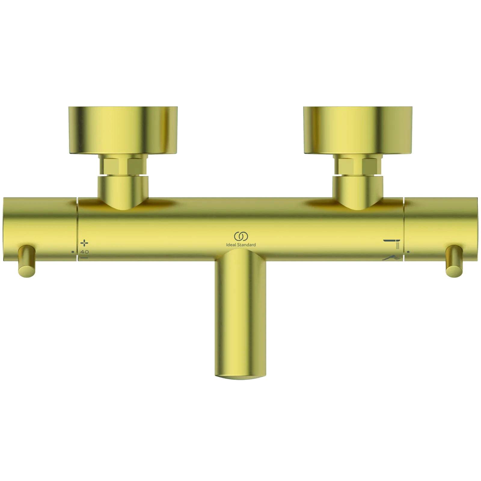 Aplike Banyo ve Duş Bataryası 304x181x74 mm, 164 mm çıkış ucu projeksiyonu, 22.0 l/min (3 bar) görsel 3