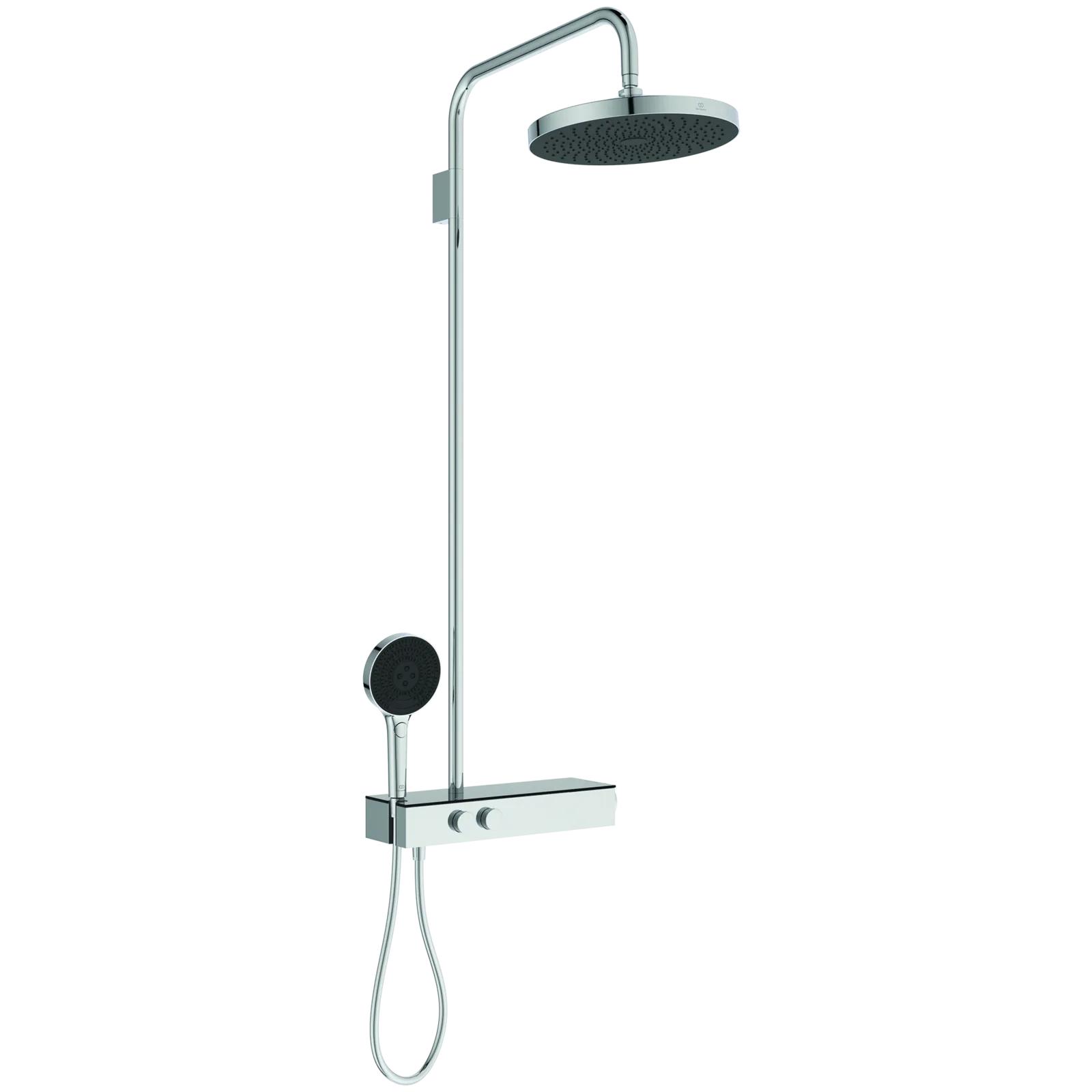 Aplike Duş Bataryası Dahil Duş Sistemi 434x667x1211 mm, 12.0 l/min (3 bar)