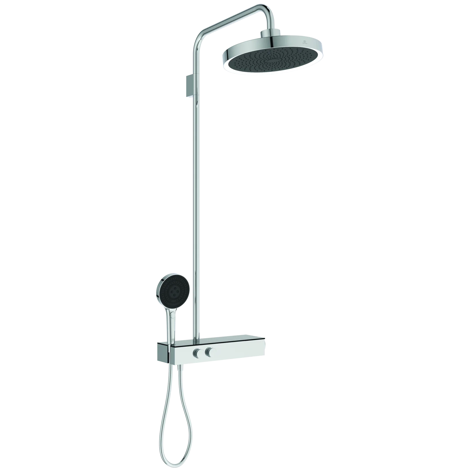 Aplike Duş Bataryası Dahil Duş Sistemi 434x682x1211 mm, Kit 1 required (A1070), 12.0 l/min (3 bar)