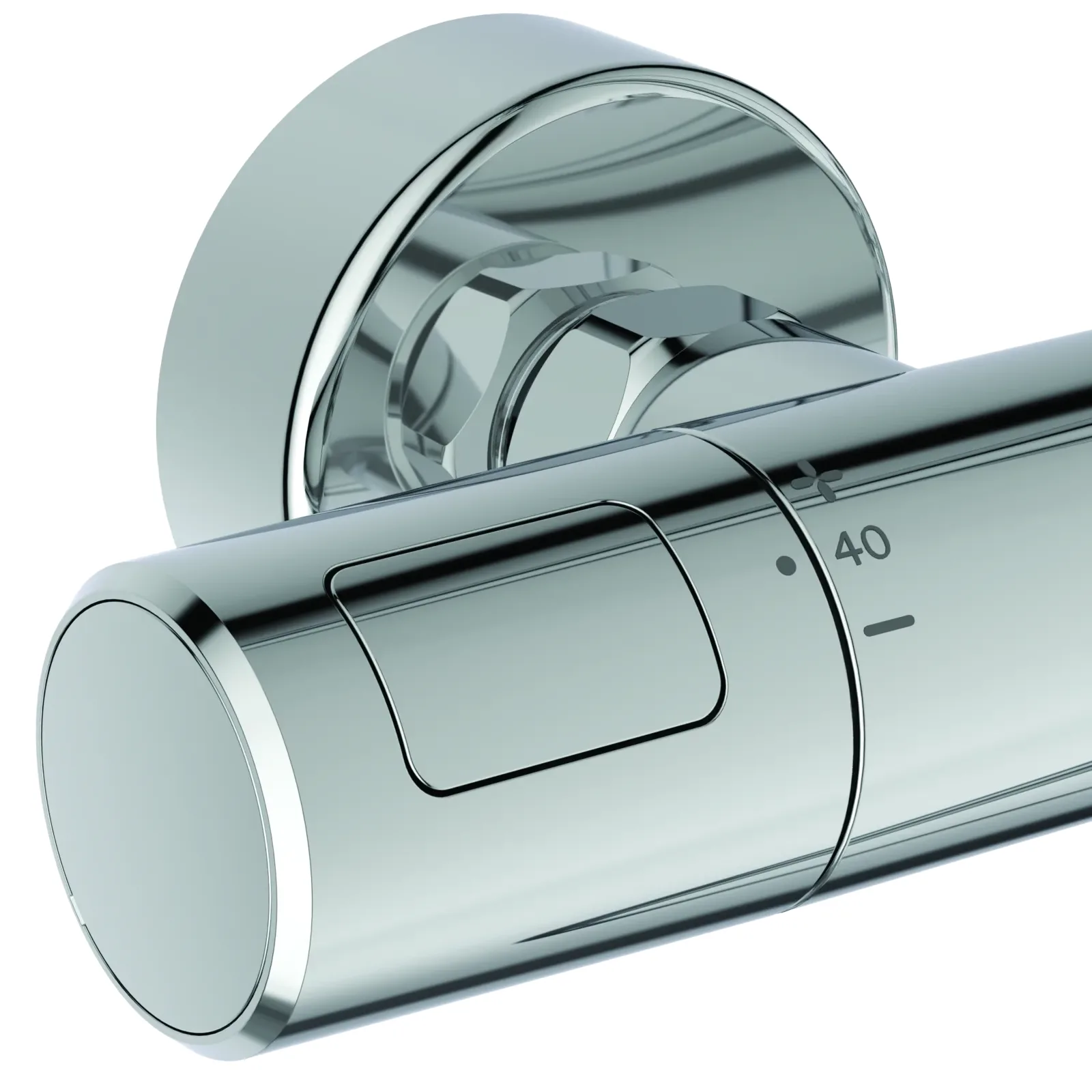 Aplike Banyo ve Duş Bataryası Dahil Duş Sistemi 510.5x1117 mm, 163 mm çıkış ucu projeksiyonu, 12.0 l/min (3 bar) görsel 3