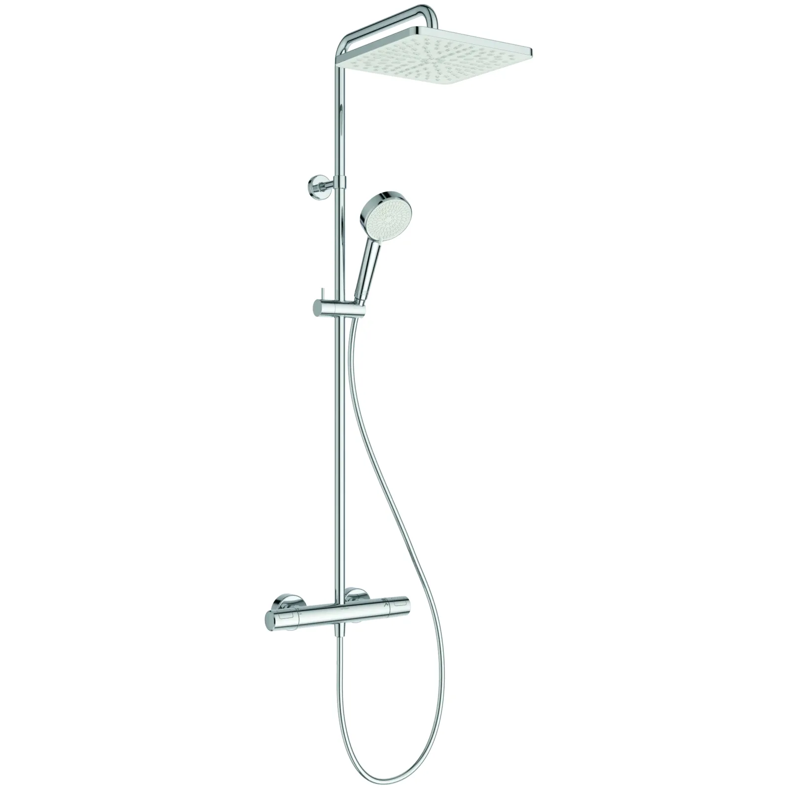 Aplike Duş Bataryası Dahil Duş Sistemi 315x510.5x1117 mm, 12.0 l/min (3 bar)