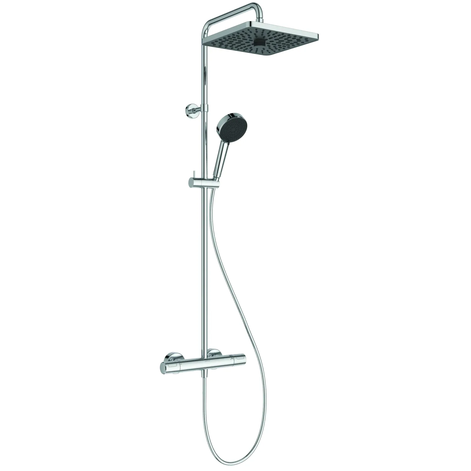 Aplike Duş Bataryası Dahil Duş Sistemi 315x510.5x1117 mm, 12 l/min (3 bar)