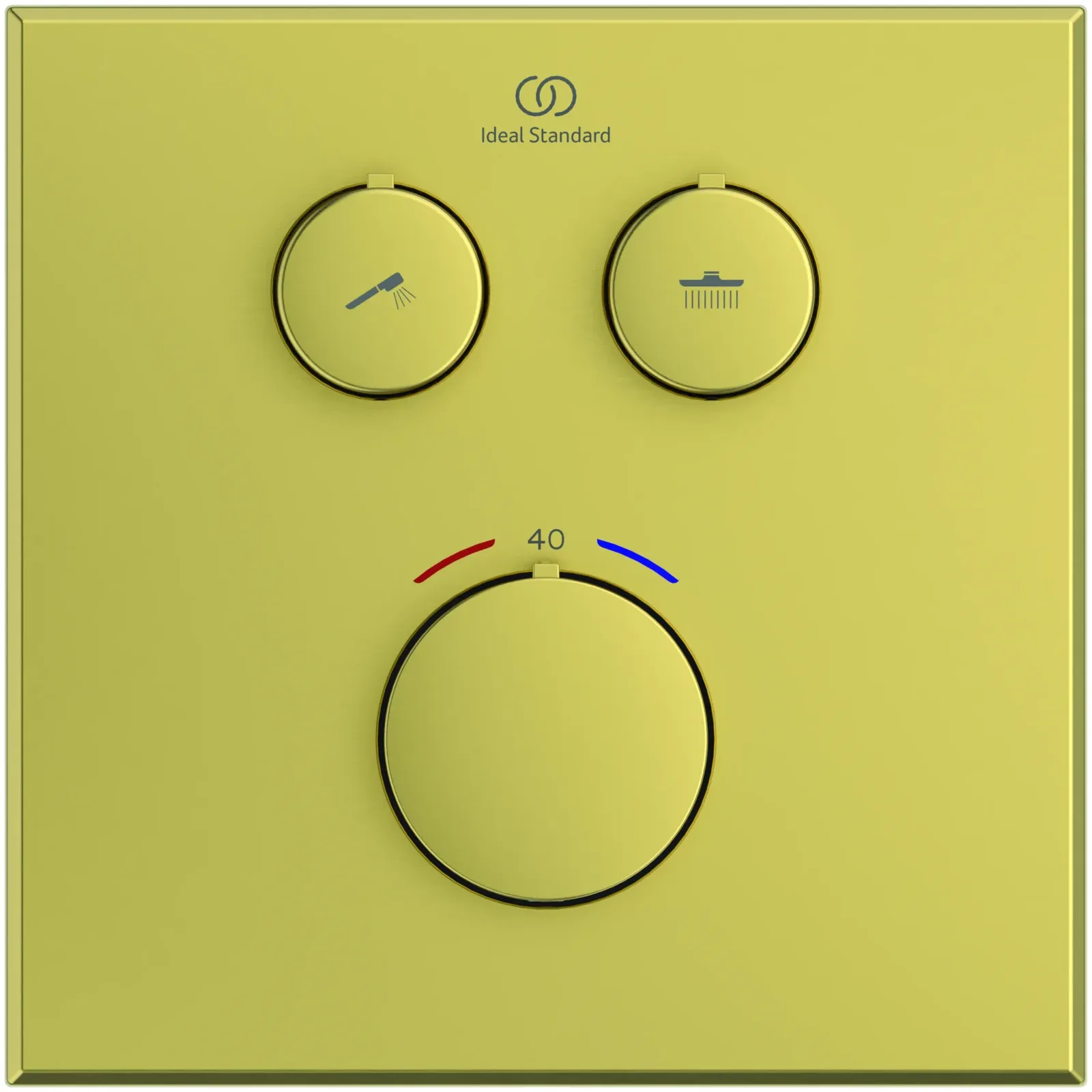 Ankastre Duş Armatürü 157x64x157 mm, Amount of outlets: 2, Kit 1 required (A1000NU), 18 l/min (3 bar) görsel 2