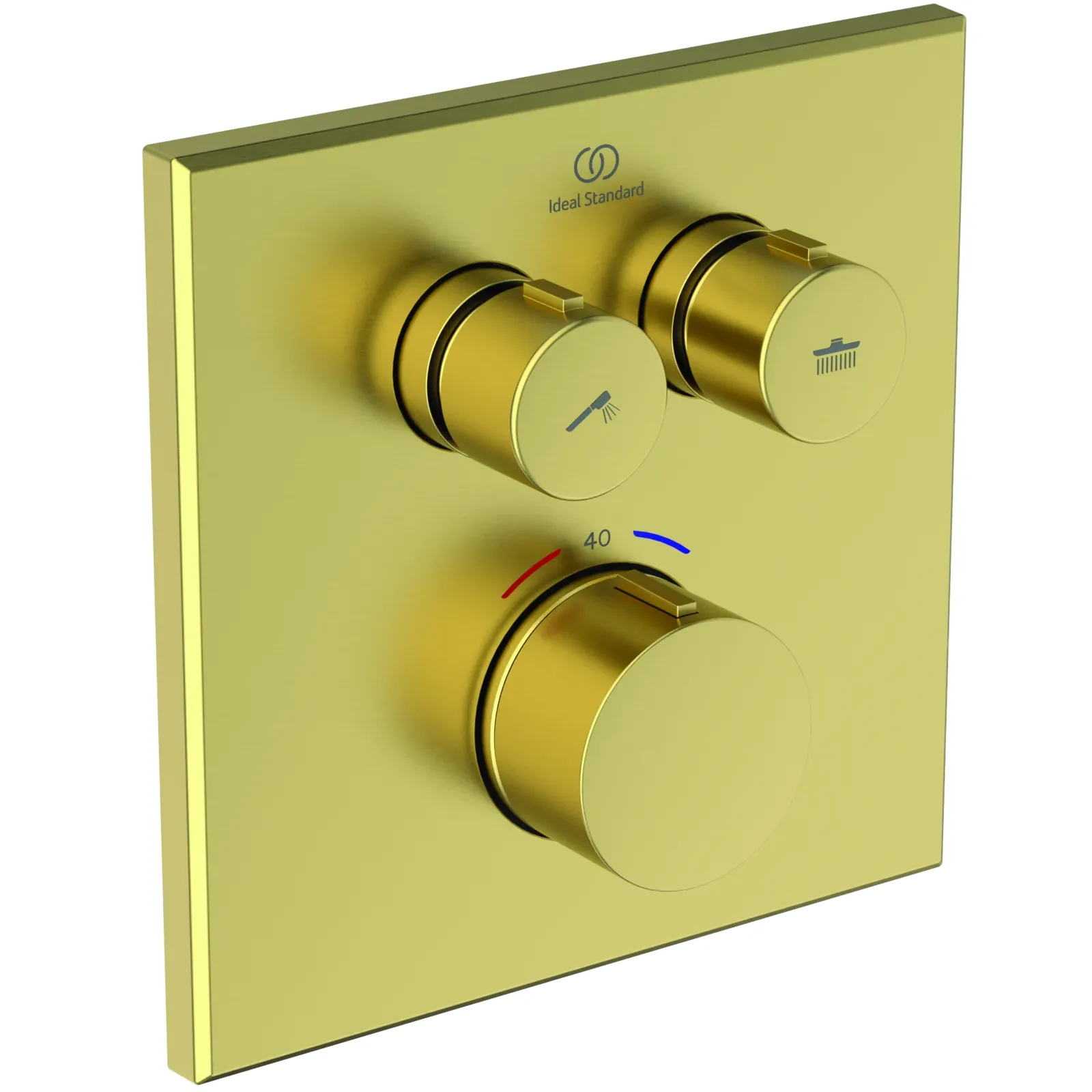 Ankastre Duş Armatürü 157x64x157 mm, Amount of outlets: 2, Kit 1 required (A1000NU), 18 l/min (3 bar)