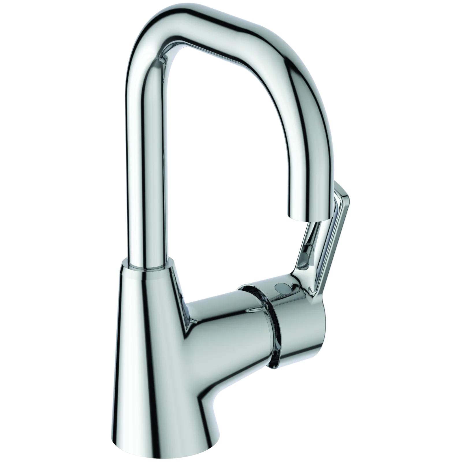 Lavabo Bataryası 113x168x233 mm, 130 mm çıkış ucu projeksiyonu, 3.8 l/min (3 bar), sifon kumandasız