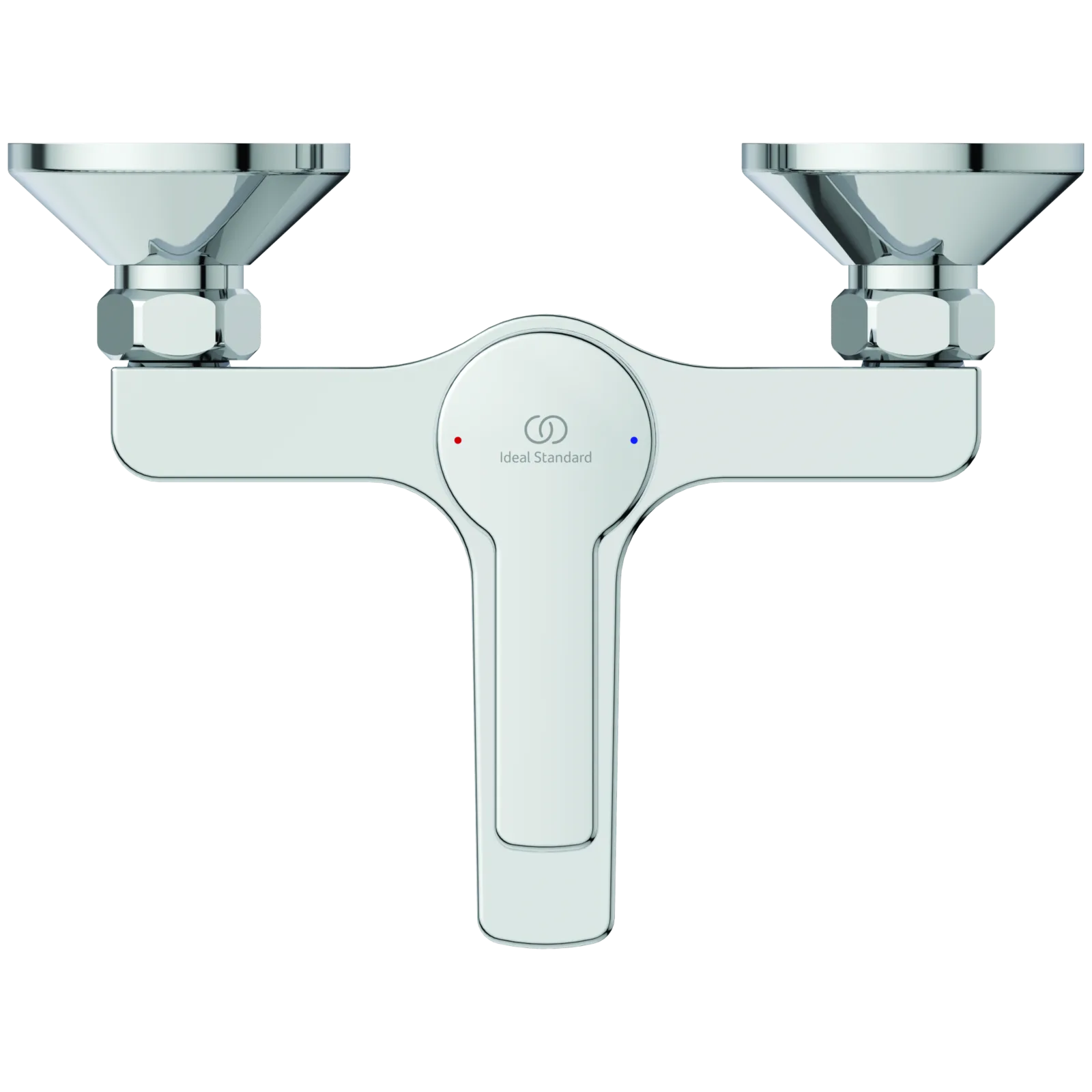 Aplike Banyo ve Duş Bataryası 199x165x111 mm, 148 mm çıkış ucu projeksiyonu, 20.0 l/min (3 bar)