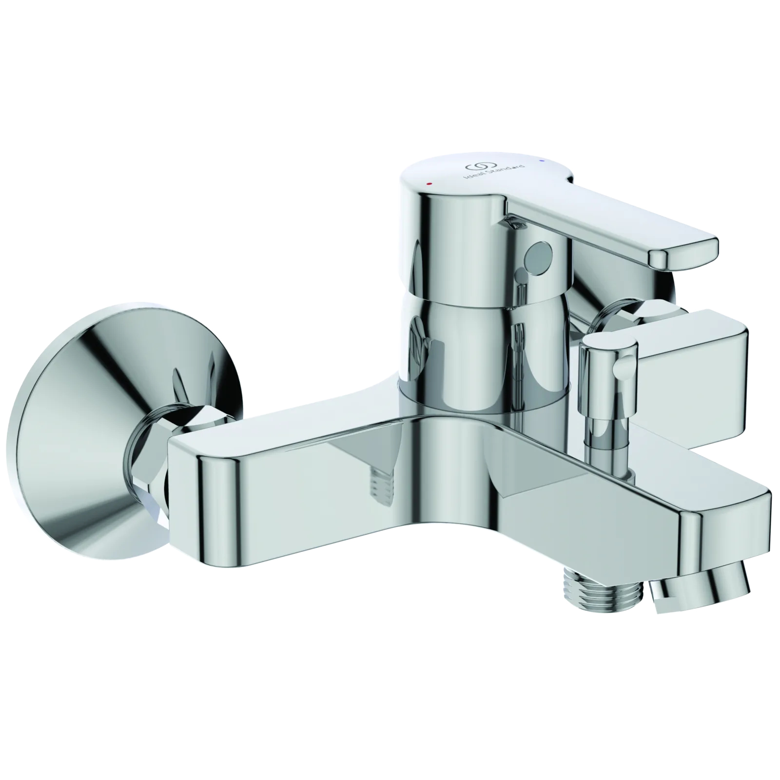 Aplike Banyo ve Duş Bataryası 199x165x111 mm, 148 mm çıkış ucu projeksiyonu, 20.0 l/min (3 bar)