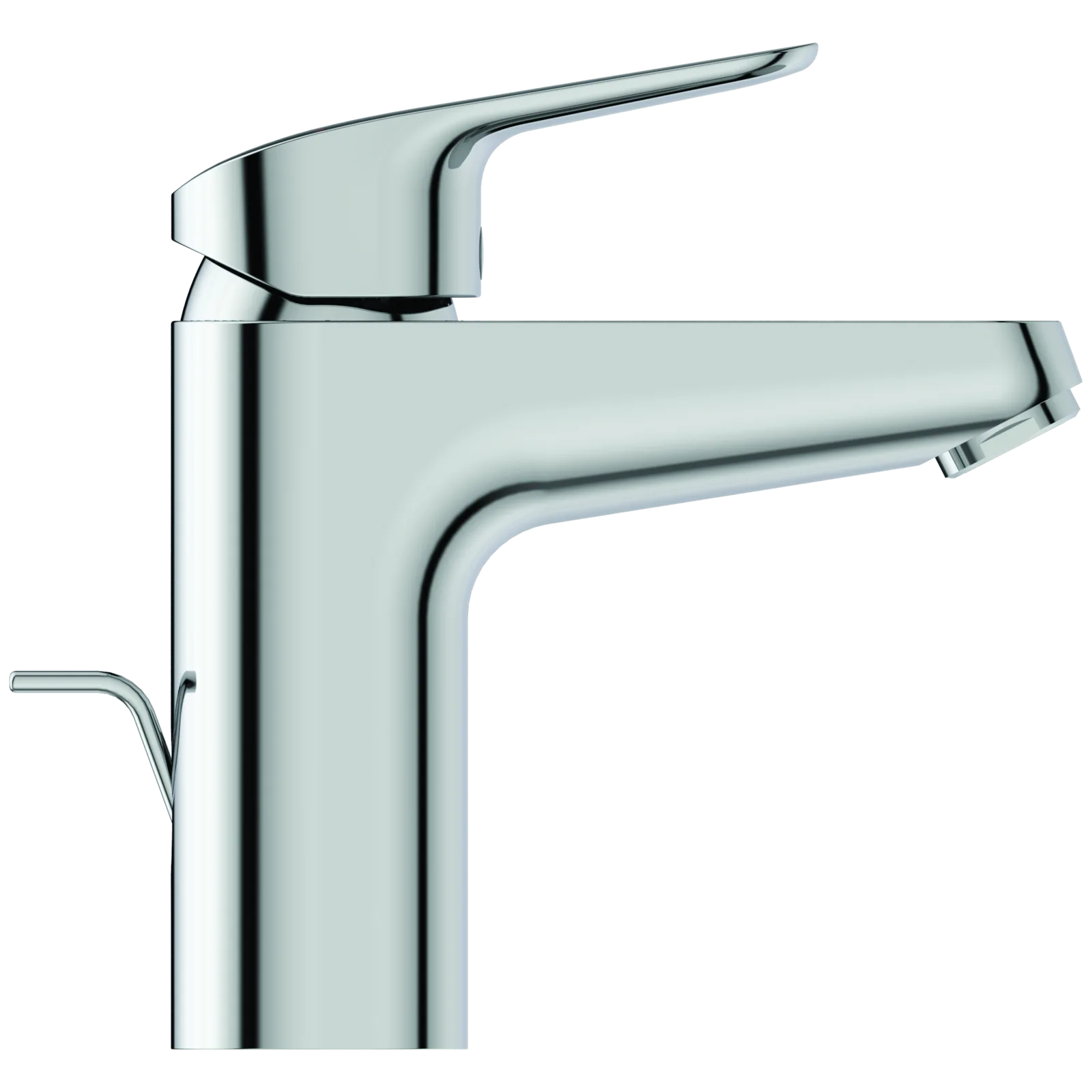 Lavabo Bataryası 47x170x159 mm, 110 mm çıkış ucu projeksiyonu, 3.8 l/min (3 bar), sifon kumandalı