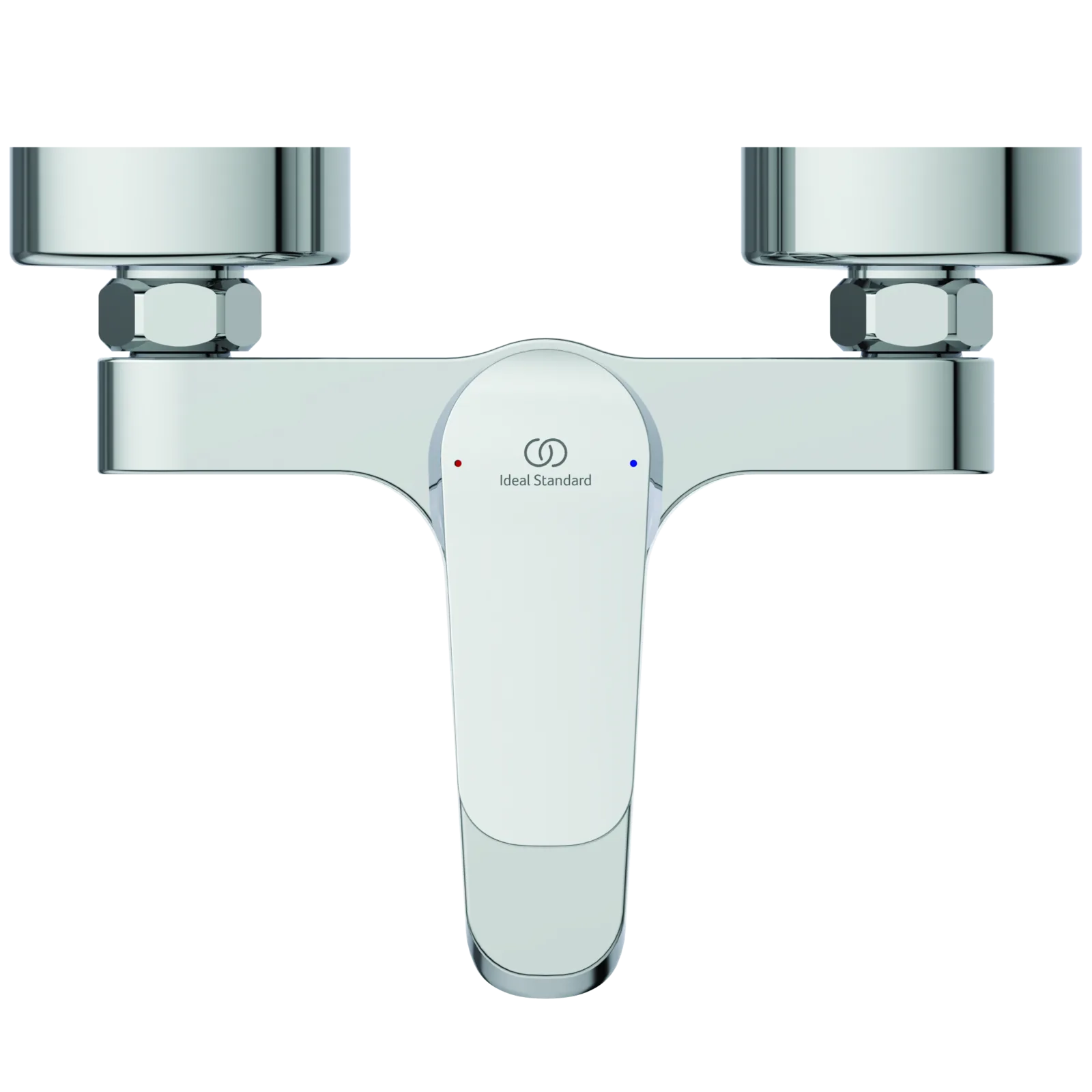 Aplike Banyo ve Duş Bataryası 207x184x123 mm, 162 mm çıkış ucu projeksiyonu, 20.0 l/min (3 bar)