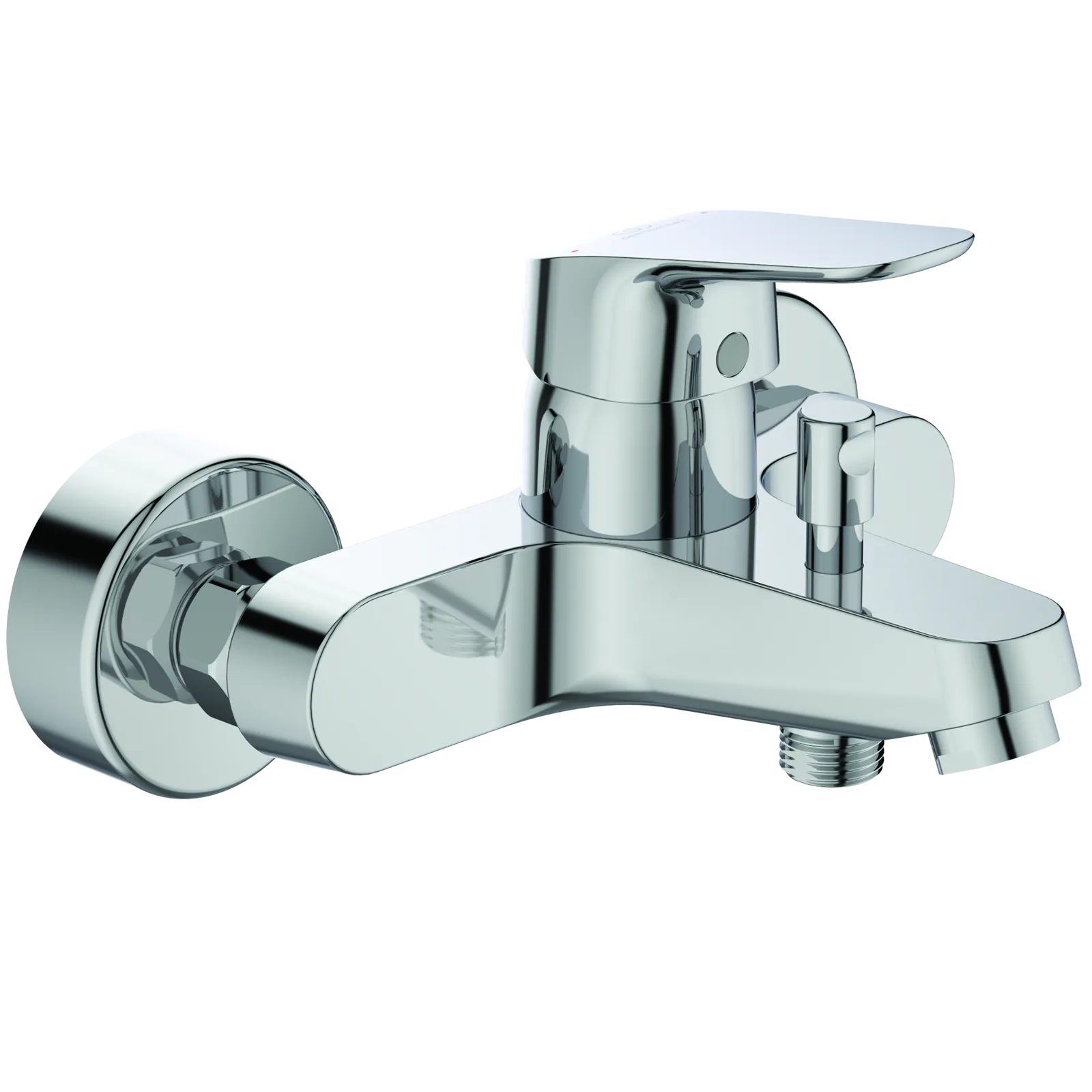 Aplike Banyo ve Duş Bataryası 207x184x123 mm, 162 mm çıkış ucu projeksiyonu, 20.0 l/min (3 bar)