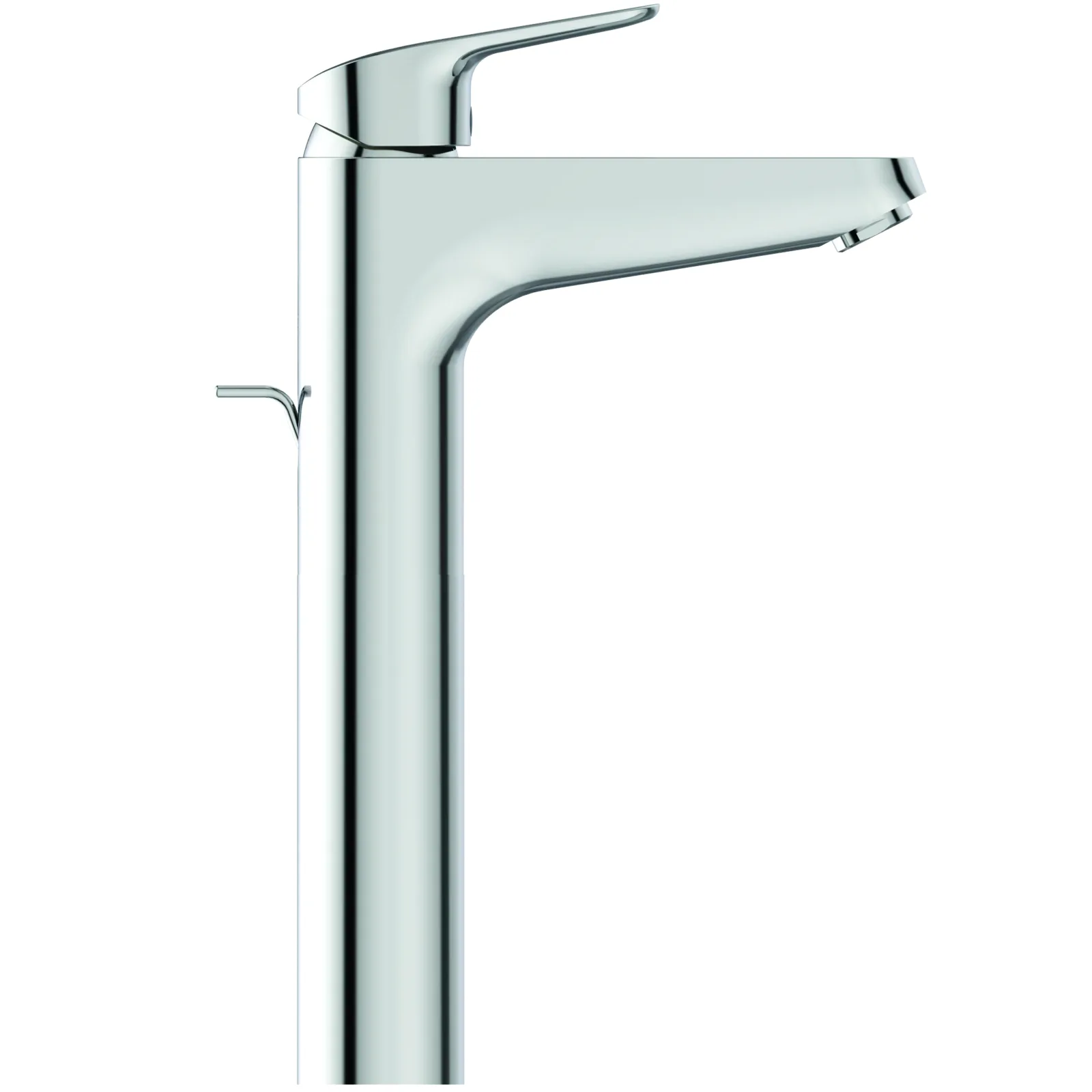 Lavabo Bataryası 47x201x305 mm, 140 mm çıkış ucu projeksiyonu, 3.8 l/min (3 bar), sifon kumandalı