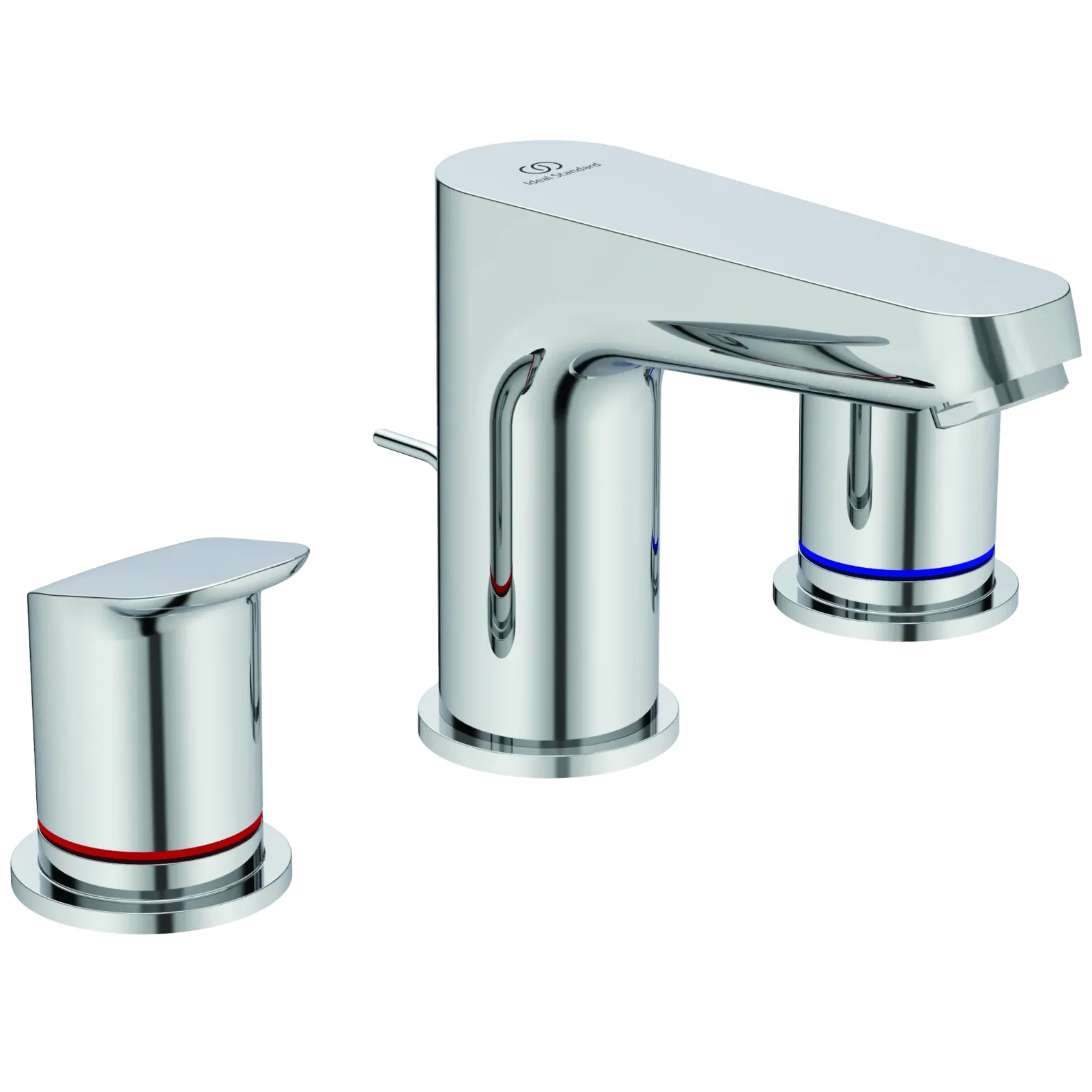 Lavabo Bataryası 250x168x111 mm, 110 mm çıkış ucu projeksiyonu, 3.8 l/min (3 bar), sifon kumandalı