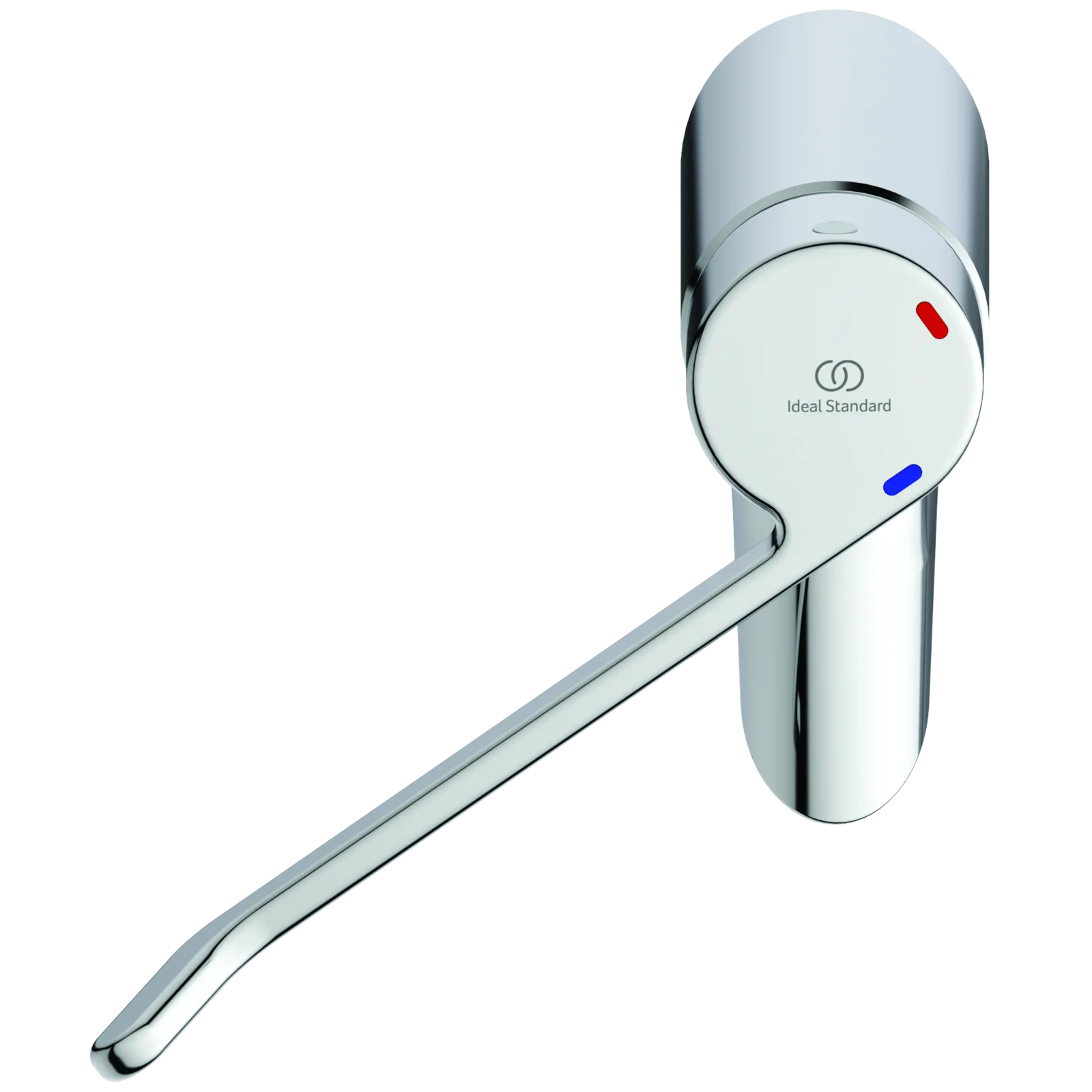 Lavabo Bataryası 58x194x143 mm, 109 mm çıkış ucu projeksiyonu, 13 l/min (3 bar), sifon kumandasız