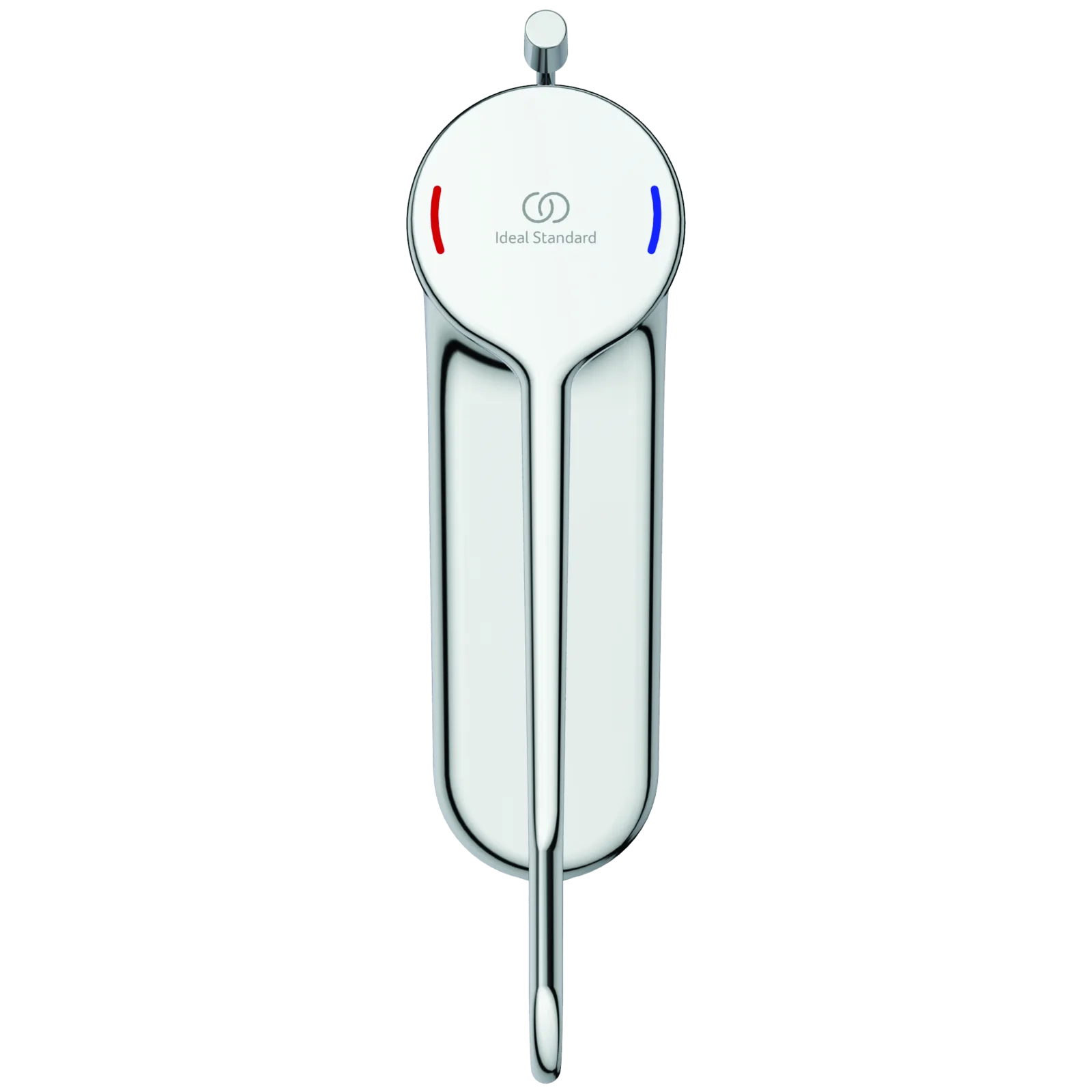 Lavabo Bataryası 48x200x209 mm, 112 mm çıkış ucu projeksiyonu, 8.4 l/min (3 bar), sifon kumandalı