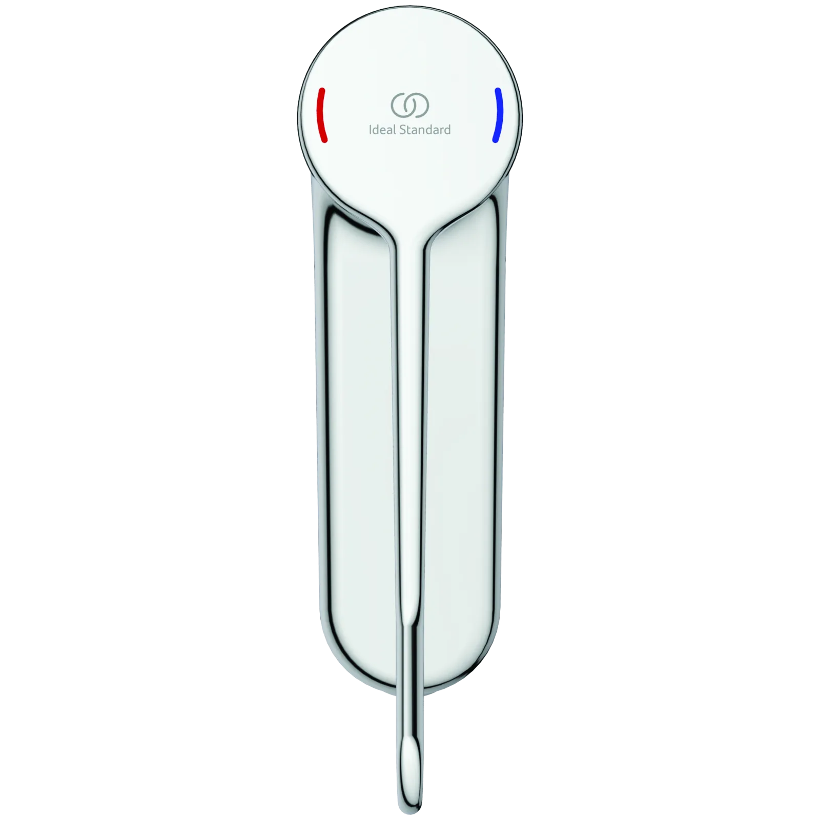 Lavabo Bataryası 48x186x249 mm, 123 mm çıkış ucu projeksiyonu, 8.4 l/min (3 bar), sifon kumandasız