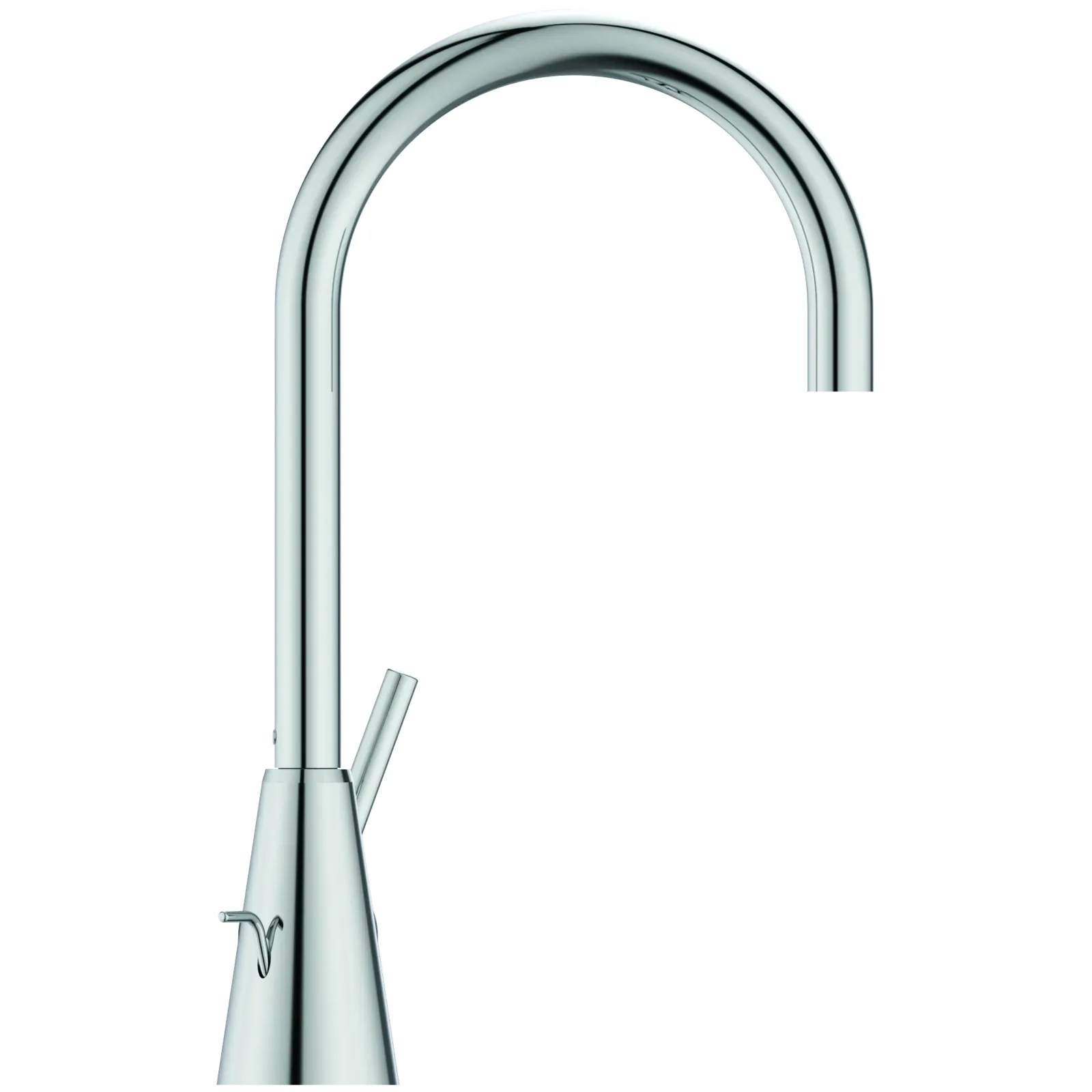 Lavabo Bataryası 120x216x323 mm, 160 mm çıkış ucu projeksiyonu, 3.8 l/min (3 bar), sifon kumandalı