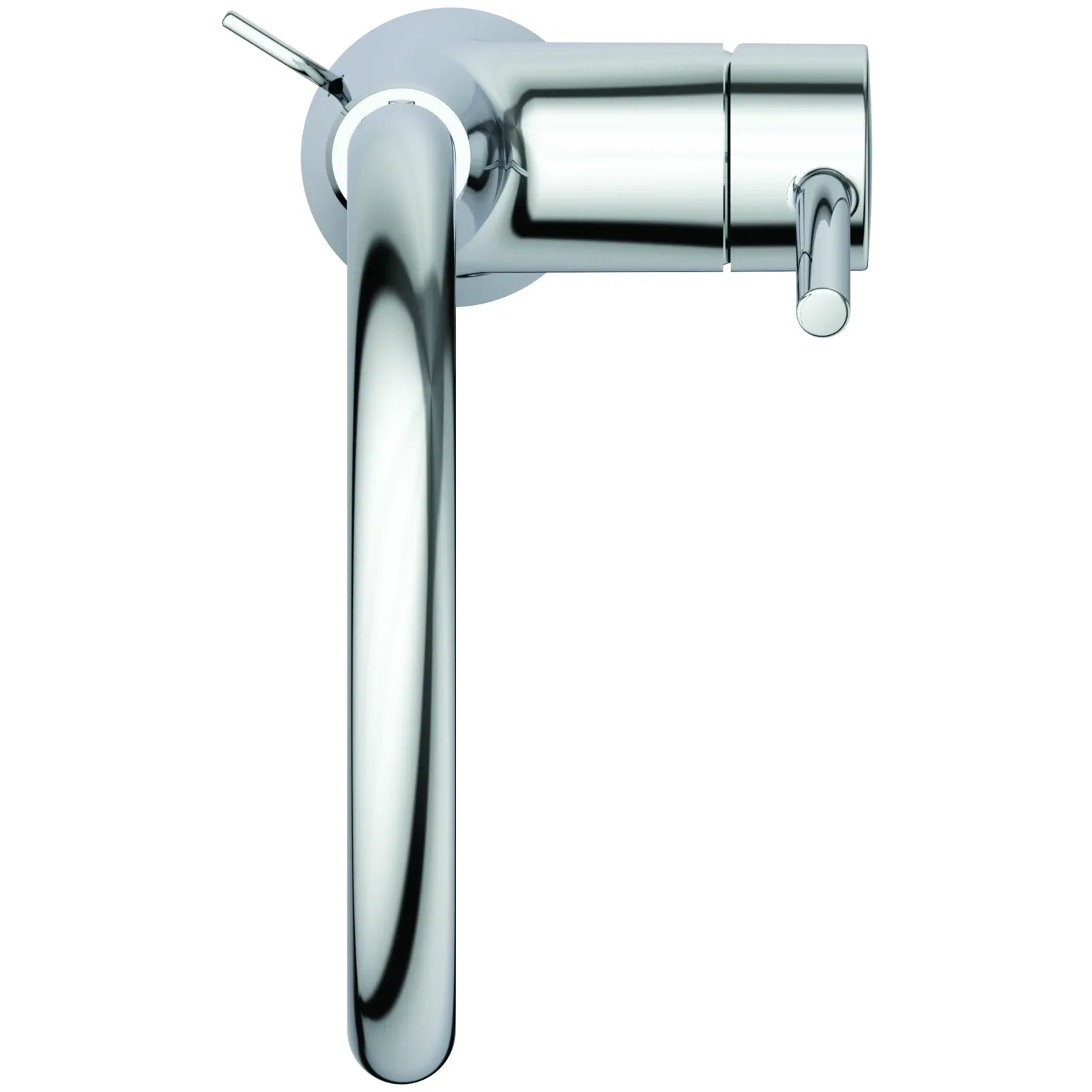 Lavabo Bataryası 120x216x323 mm, 160 mm çıkış ucu projeksiyonu, 3.8 l/min (3 bar), sifon kumandalı
