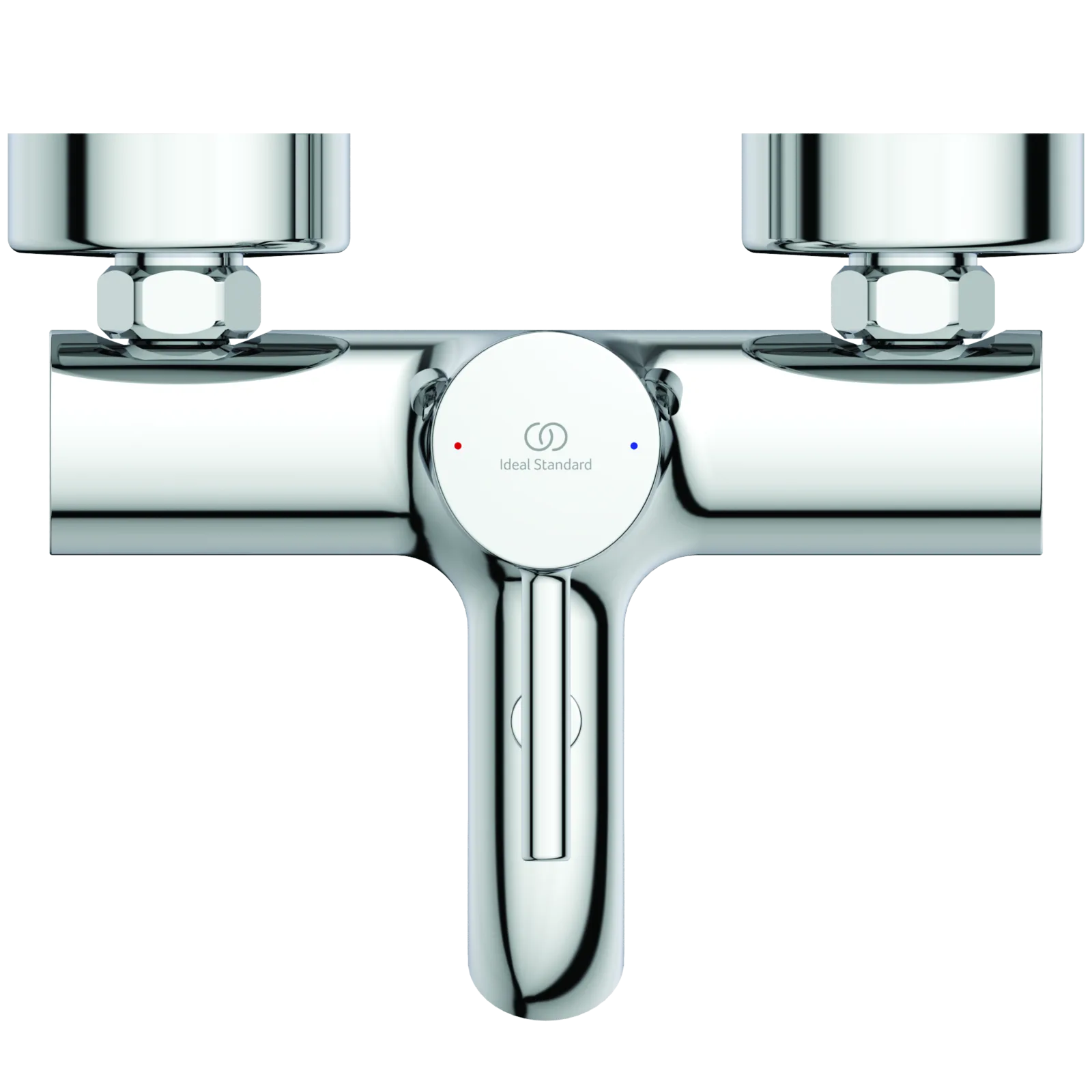 Aplike Banyo ve Duş Bataryası 207x187x111 mm, 168 mm çıkış ucu projeksiyonu, 20.0 l/min (3 bar)