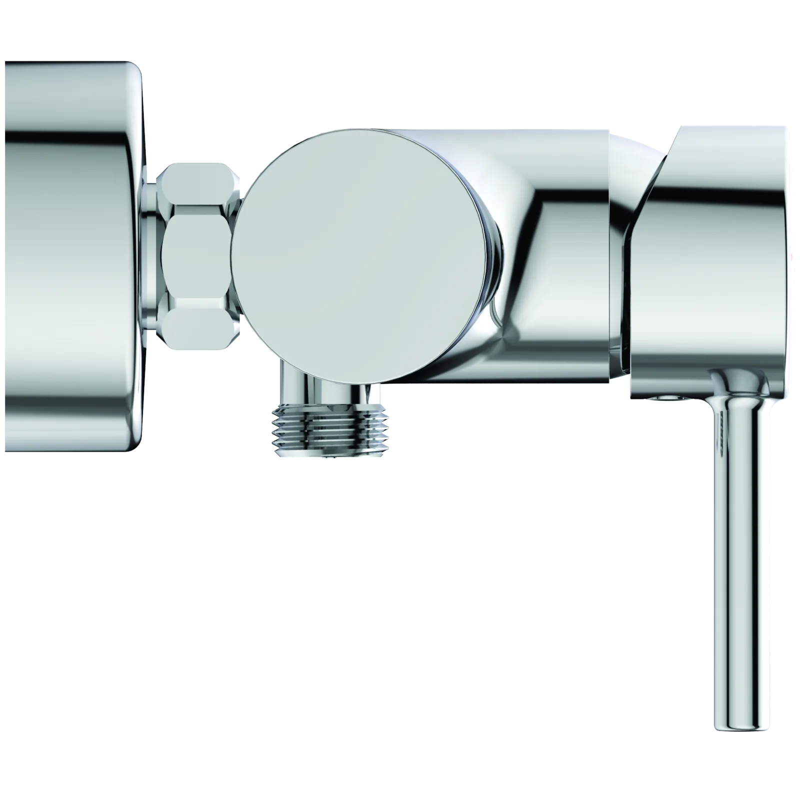 Aplike Duş Armatürü 207x153x120 mm, 20 l/min (3 bar)